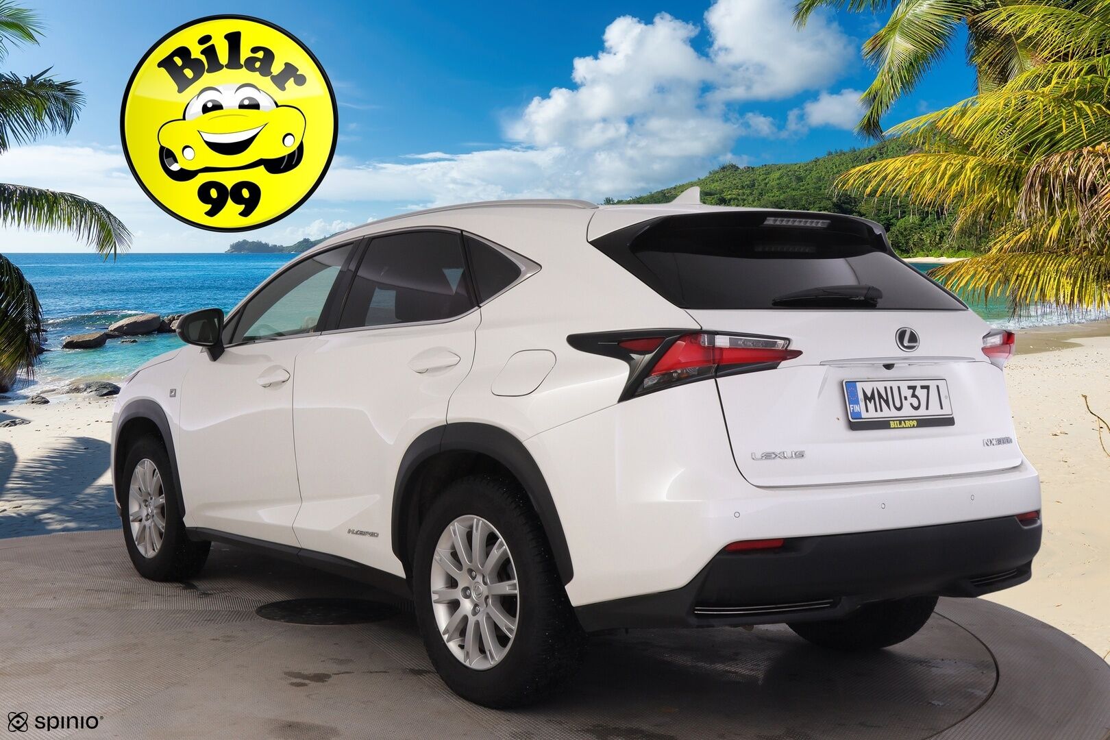 Lexus NX 2015 LEXUS NX300H Hybrid A AWD F-Sport *ACC / Nahkasisusta / Sähköpenkit / Kattoluukku / Navi / Lohkolämmitin / P.kamera / S.Luukku* - *Loistava huoltohistoria! / Ohjauspyörän lämmitys / LED*