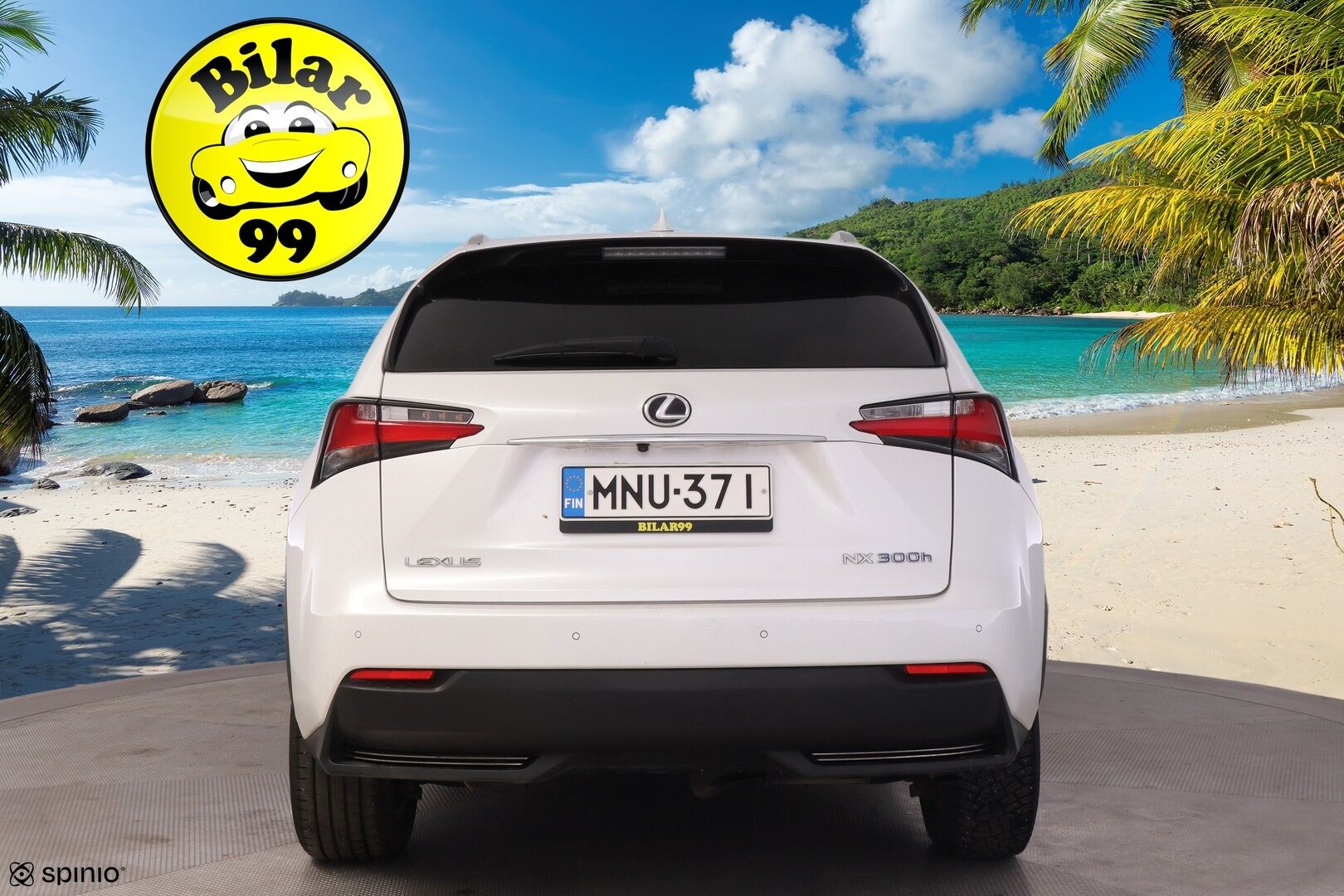 Lexus NX 2015 300H Hybrid A AWD F-Sport *ACC / Nahkasisusta / Sähköpenkit / Kattoluukku / Navi / Lohkolämmitin / P.kamera / S. Kontti* - *Loistava huoltohistoria! / Ohjauspyörän lämmitys / LED*