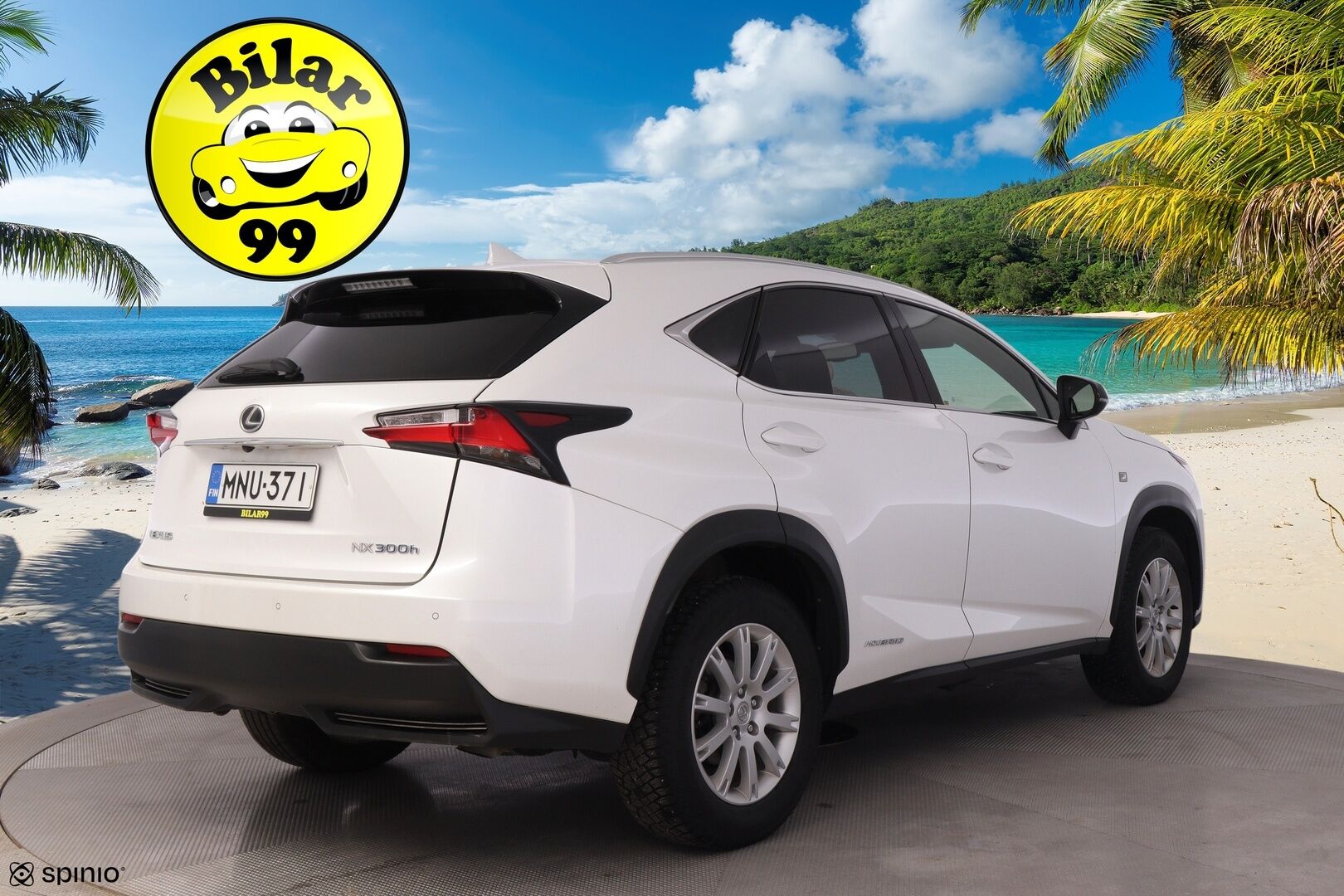 Lexus NX 2015 300H Hybrid A AWD F-Sport *ACC / Nahkasisusta / Sähköpenkit / Kattoluukku / Navi / Lohkolämmitin / P.kamera / S. Kontti* - *Loistava huoltohistoria! / Ohjauspyörän lämmitys / LED*