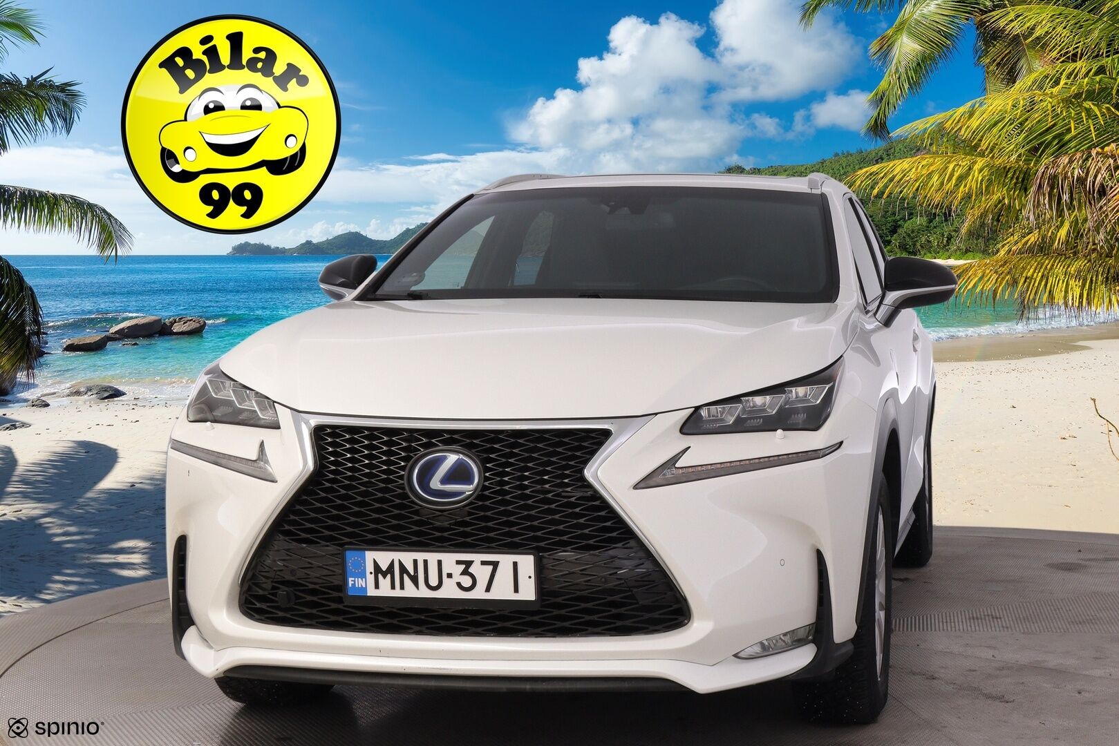 Lexus NX 2015 LEXUS NX300H Hybrid A AWD F-Sport *ACC / Nahkasisusta / Sähköpenkit / Kattoluukku / Navi / Lohkolämmitin / P.kamera / S.Luukku* - *Loistava huoltohistoria! / Ohjauspyörän lämmitys / LED*