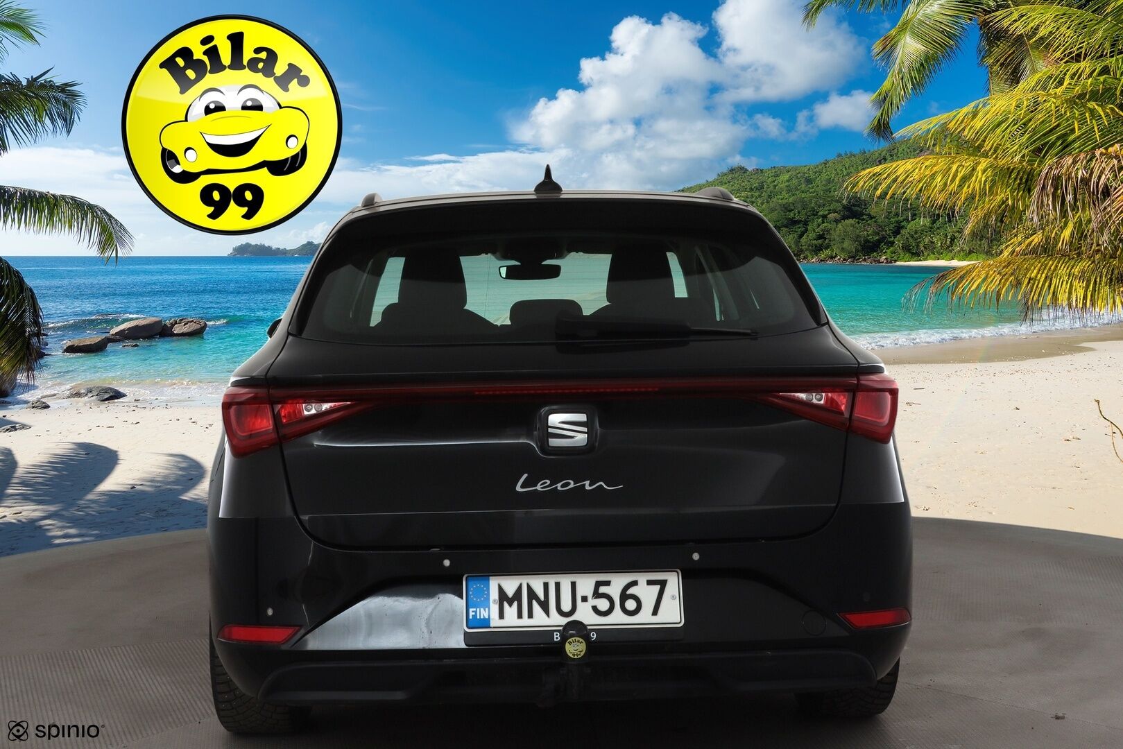 Seat Leon Sportstourer 2021 1,5 eTSI 150 Hybrid Style DSG * Webasto / Vetokoukku / Adapt.Vakkari / LED / Peruutustutkat / Navi - Suomi-auto / Kahdet renkaat aluvanteilla / Metalliväri - HULLUT AVAJAISHULINAT KORKOTARJOUS 3,29 %