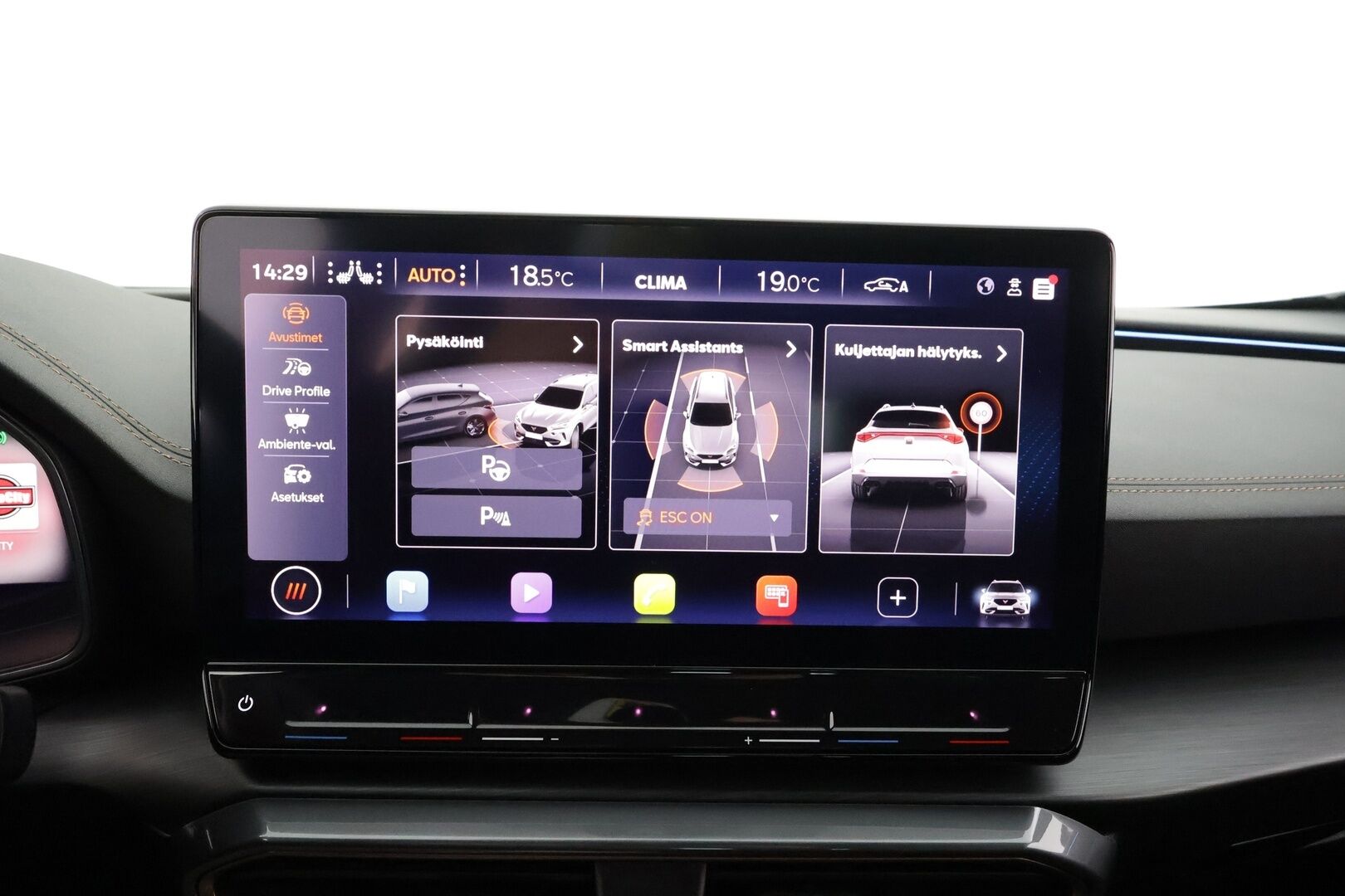 Cupra Formentor 2021 VZ 2,0 TSI 228 kW 4Drive DSG * Lohkolämmitin / ACC / LED / P.Kamera / Sportpenkit / Navi / Kaistavahti / Keyless * - Suomi-auto / Kahdet renkaat / Merkkihuollettu!