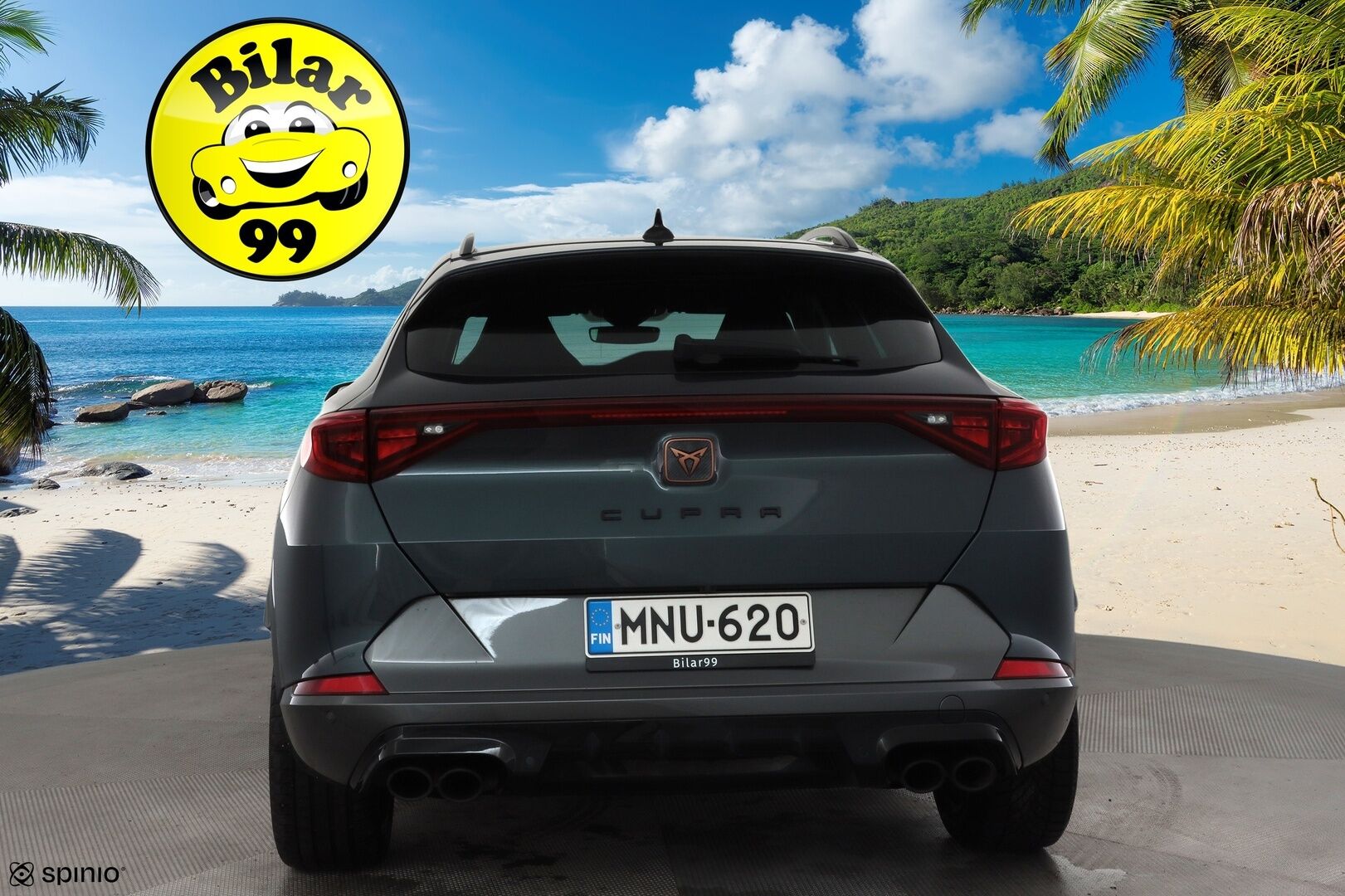 Cupra Formentor 2021 VZ 2,0 TSI 228 kW 4Drive DSG * Lohkolämmitin / ACC / LED / P.Kamera / Sportpenkit / Navi / Kaistavahti / Keyless * - Suomi-auto / Kahdet renkaat / Merkkihuollettu! - Osta nyt, maksa vasta ensi vuonna