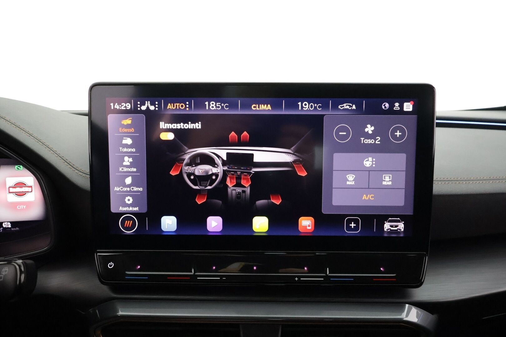 Cupra Formentor 2021 VZ 2,0 TSI 228 kW 4Drive DSG * Lohkolämmitin / ACC / LED / P.Kamera / Sportpenkit / Navi / Kaistavahti / Keyless * - Suomi-auto / Kahdet renkaat / Merkkihuollettu! - Osta nyt, maksa vasta ensi vuonna