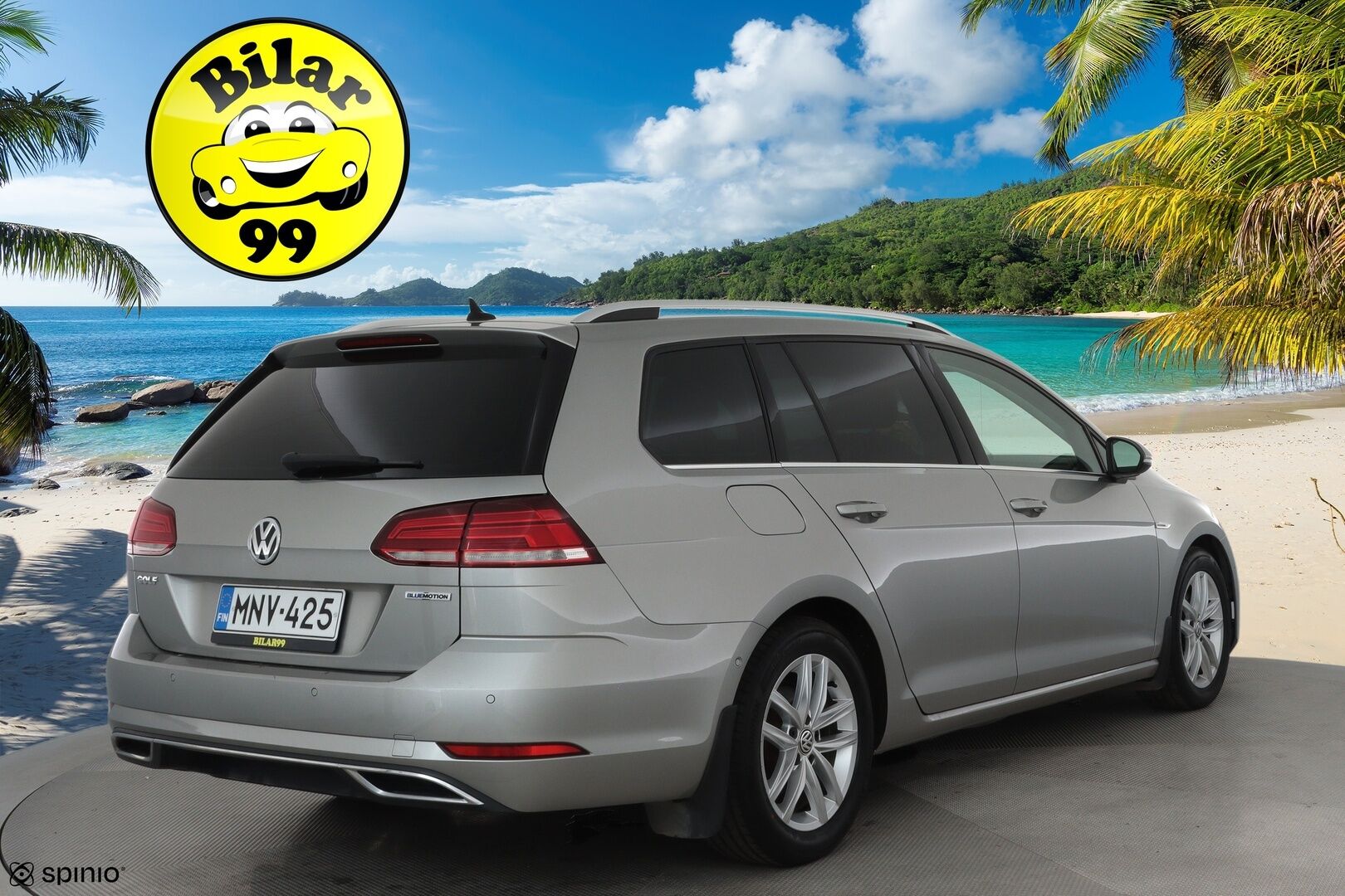 Volkswagen Golf 2019 Variant Highline 1,5 TSI EVO 96 kW BLUEMOTION DSG **Webasto / Adapt.Vakkari / LED-valot / Navi / P.Kamera / Keyless** - Suomi-auto / Kahdet Renkaat