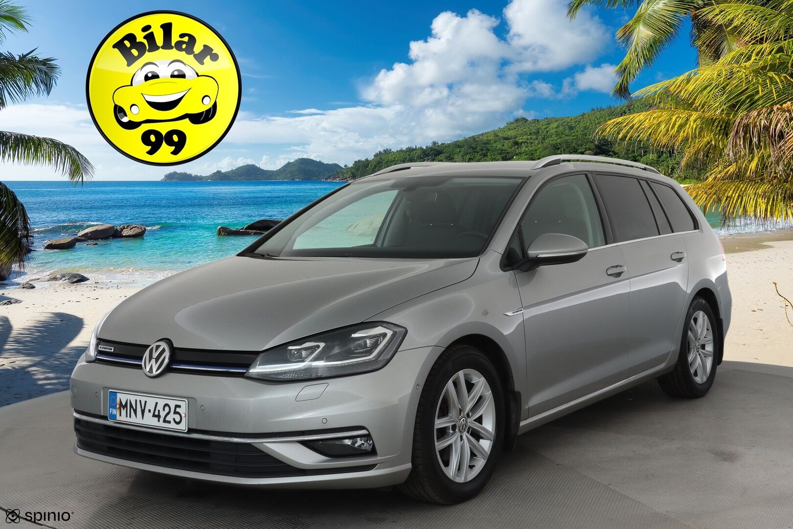 Volkswagen Golf 2019 Variant Highline 1,5 TSI EVO 96 kW BLUEMOTION DSG **Webasto / Adapt.Vakkari / LED-valot / Navi / P.Kamera / Keyless** - Suomi-auto / Kahdet Renkaat