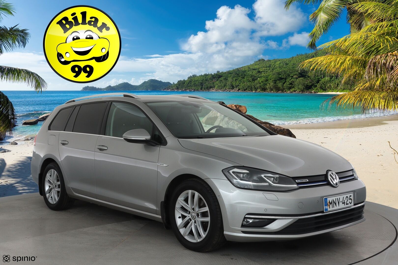 Volkswagen Golf 2019 Variant Highline 1,5 TSI EVO 96 kW BLUEMOTION DSG **Webasto / Adapt.Vakkari / LED-valot / Navi / P.Kamera / Keyless** - Suomi-auto / Kahdet Renkaat