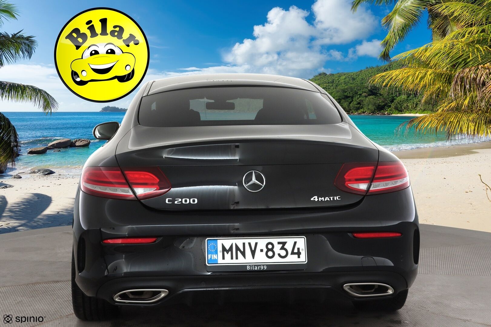 Mercedes-Benz C 2019 200 4Matic A Coupé - | Vakkari | Lisälämmitin | P.Kamera | kattoluukku | Osasähköt | LED High Performance | Puolinahat | Merkkihuollettu | Kahdet Renkaat | - KORKO VAIN 3,99 %