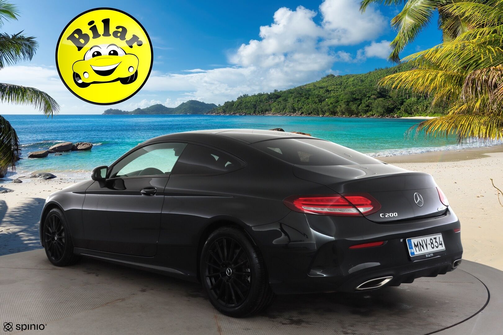 Mercedes-Benz C 2019 200 4Matic A Coupé - | Vakkari | Lisälämmitin | P.Kamera | kattoluukku | Osasähköt | LED High Performance | Puolinahat | Merkkihuollettu | Kahdet Renkaat |