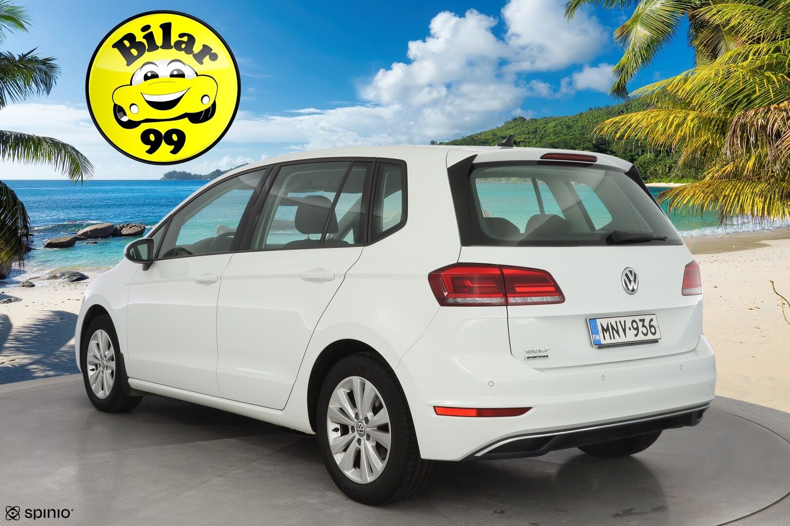 Volkswagen Golf Sportsvan 2019 Comfortline 1,0 TSI 85 kW (115 hv) DSG *ACC / Kamera / Apple Carplay & AndroidAuto* - KATSO KAMPANJAHINTA! / Kahdet renkaat / Jakohihna vaihdettu / Suomi-auto - HULLUT VÄLIPÄIVÄT KORKOTARJOUS 2,49%