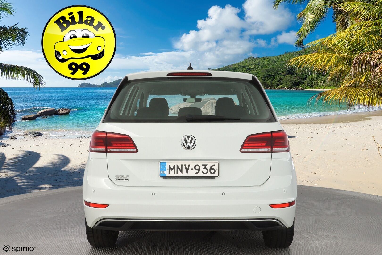 Volkswagen Golf Sportsvan 2018 Comfortline 1,0 TSI 85 kW (115 hv) DSG *ACC / Kamera / Apple Carplay & AndroidAuto* - Kahdet renkaat / Jakohihna vaihdettu / Suomi-auto