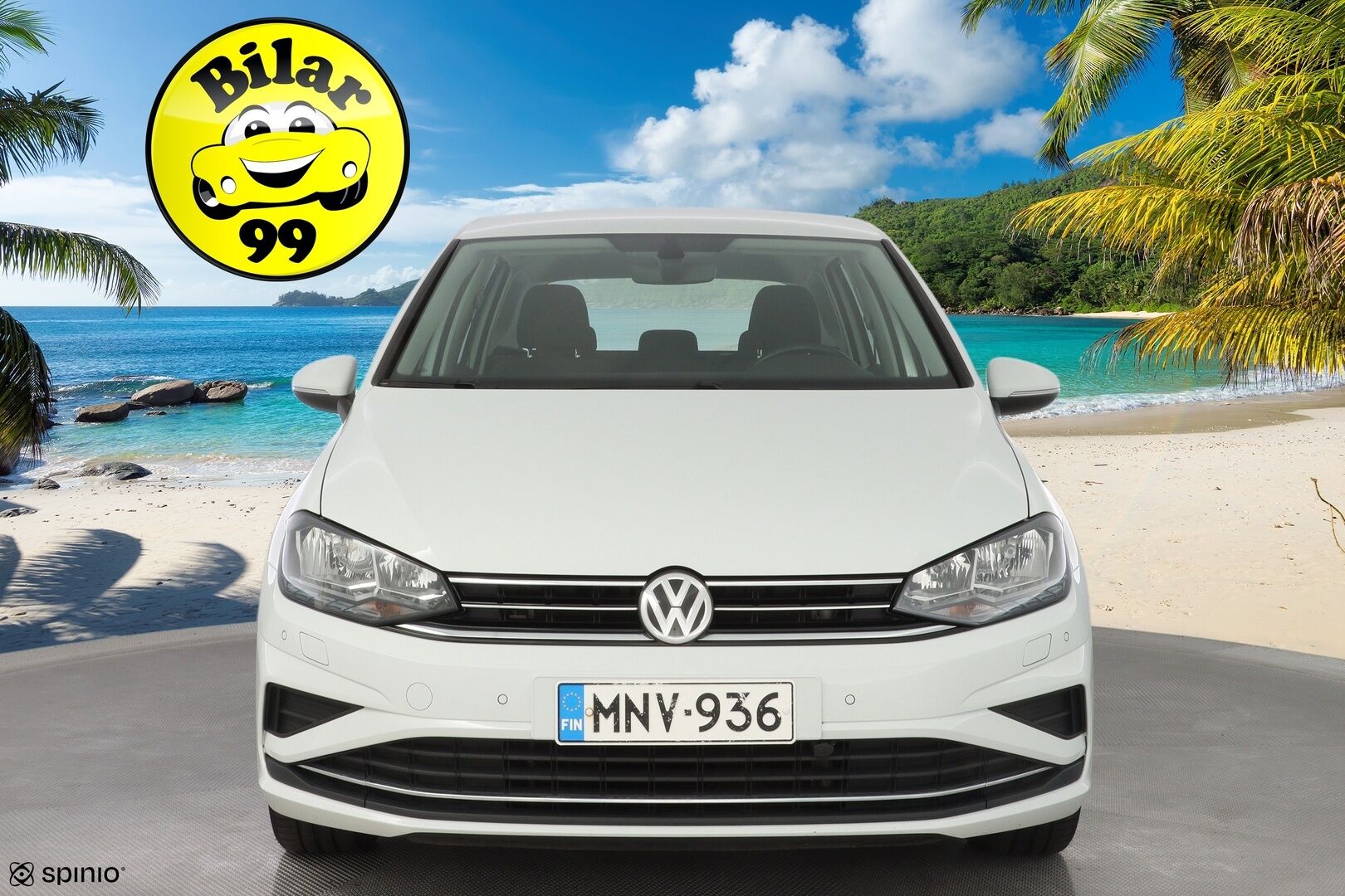 Volkswagen Golf Sportsvan 2019 Comfortline 1,0 TSI 85 kW (115 hv) DSG *ACC / Kamera / Apple Carplay & AndroidAuto* - KATSO KAMPANJAHINTA! / Kahdet renkaat / Jakohihna vaihdettu / Suomi-auto - HULLUT VÄLIPÄIVÄT KORKOTARJOUS 2,49%