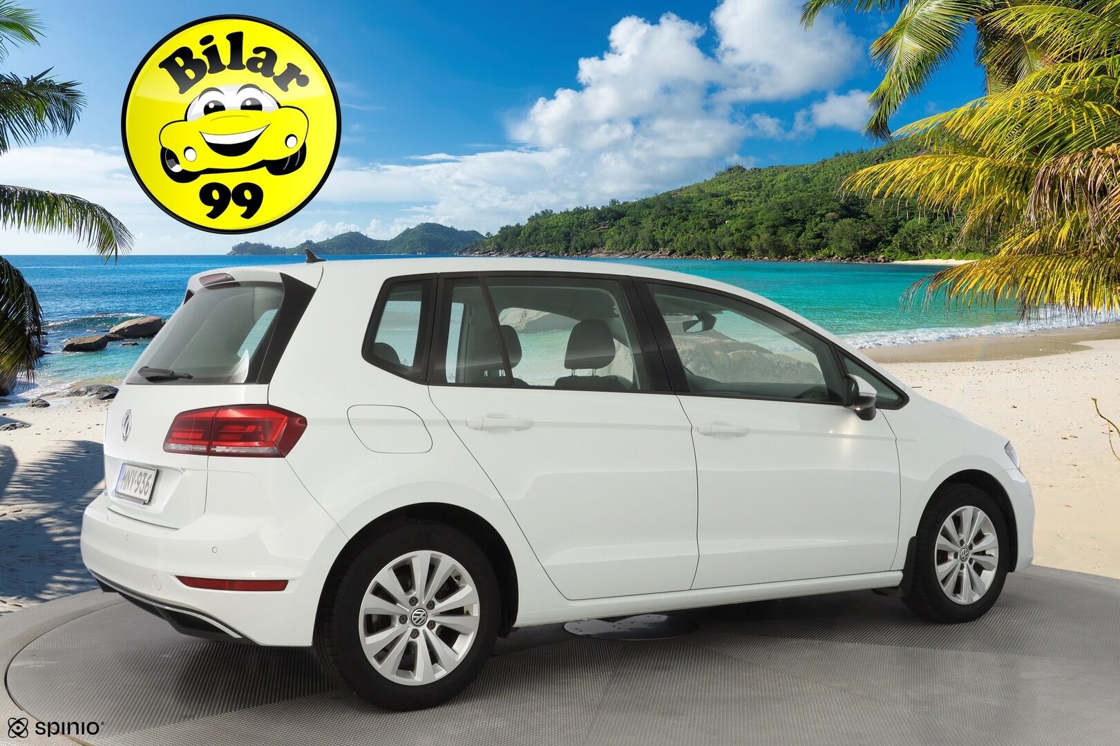 Volkswagen Golf Sportsvan 2019 Comfortline 1,0 TSI 85 kW (115 hv) DSG *ACC / Kamera / Apple Carplay & AndroidAuto* - KATSO KAMPANJAHINTA! / Kahdet renkaat / Jakohihna vaihdettu / Suomi-auto - HULLUT VÄLIPÄIVÄT KORKOTARJOUS 2,49%