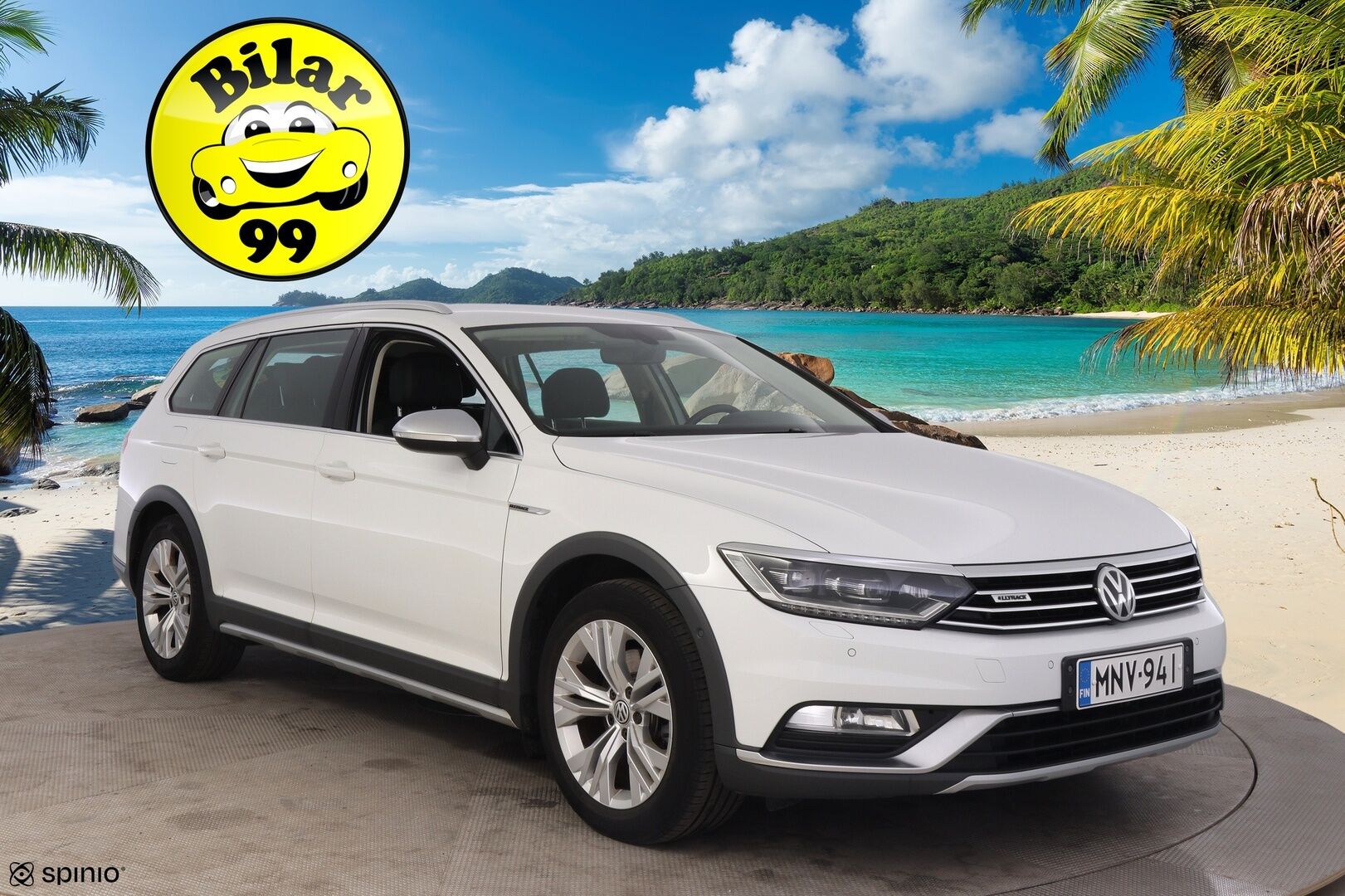 Volkswagen Passat 2019 Variant Alltrack 2,0 TDI SCR 140 kW (190 hv) 4MOTION DSG-automaatti *ACC / Webasto / KeyLessGo / LED / Nahka-alcantara* - Merkkihuollettu ja siistikuntoinen Suomi-auto kaksilla renkailla!