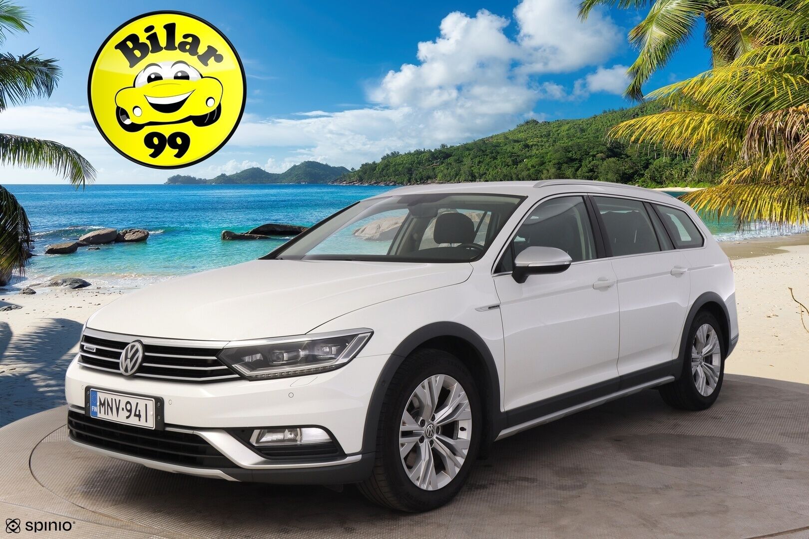 Volkswagen Passat 2019 Variant Alltrack 2,0 TDI SCR 140 kW (190 hv) 4MOTION DSG-automaatti *ACC / Webasto / KeyLessGo / LED / Nahka-alcantara* - Merkkihuollettu ja siistikuntoinen Suomi-auto kaksilla renkailla!