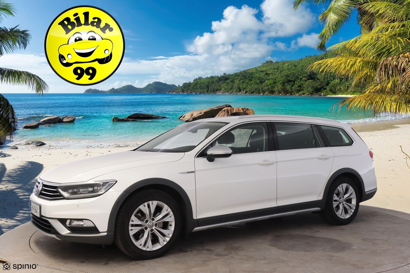 Volkswagen Passat 2019 Variant Alltrack 2,0 TDI SCR 140 kW (190 hv) 4MOTION DSG-automaatti *ACC / Webasto / KeyLessGo / LED / Nahka-alcantara* - Merkkihuollettu ja siistikuntoinen Suomi-auto kaksilla renkailla!
