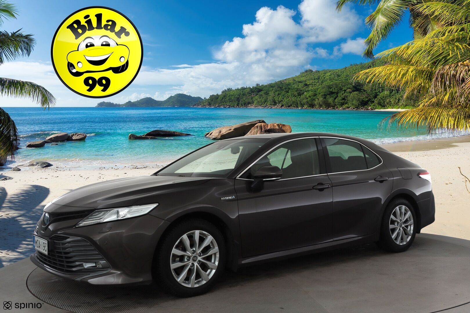Toyota Camry 2020 2,5 Hybrid Style *ACC / LED /  P.Kamera / Sisätilanlämmitin / Navi / Nahkaverhoilu / Kaistavahti / Keyless* - *Suomi-auto / Kahdet renkaat / Merkkihuollettu*
