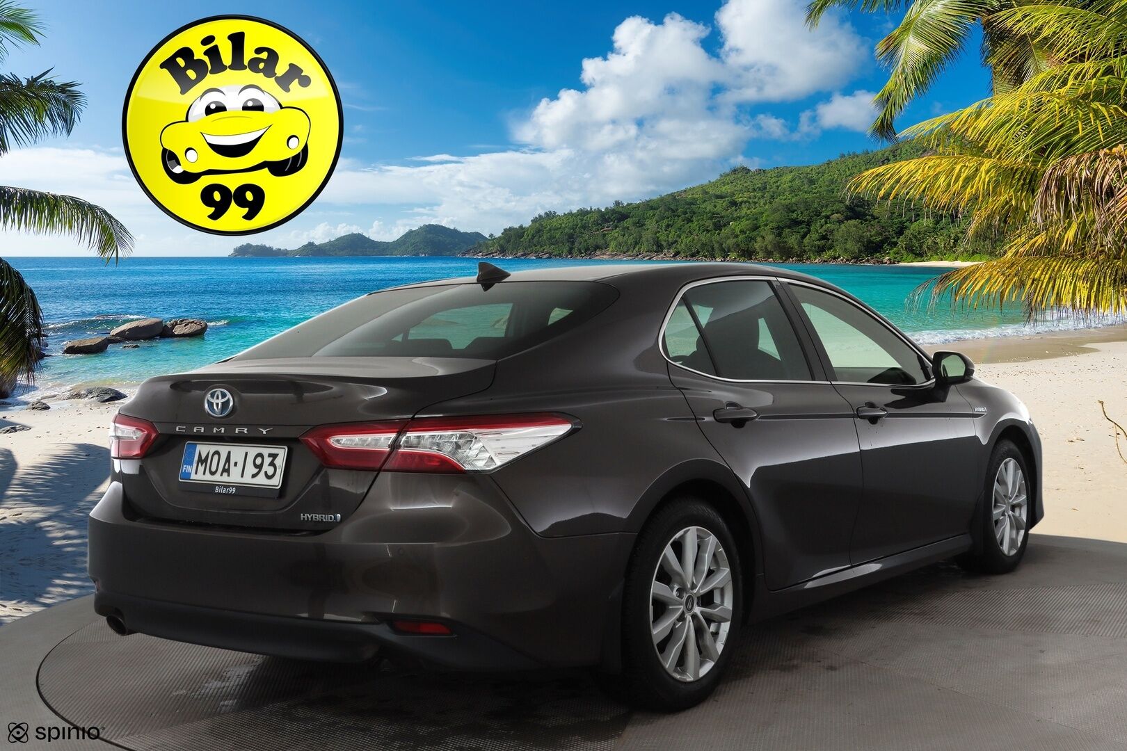Toyota Camry 2020 2,5 Hybrid Style *ACC / LED /  P.Kamera / Sisätilanlämmitin / Navi / Nahkaverhoilu / Kaistavahti / Keyless* - *Suomi-auto / Kahdet renkaat / Merkkihuollettu*