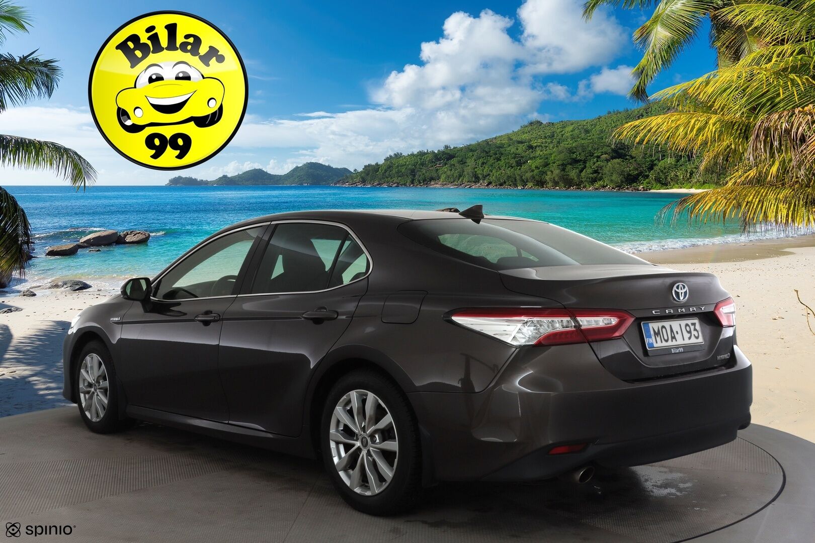 Toyota Camry 2020 2,5 Hybrid Style *ACC / LED /  P.Kamera / Sisätilanlämmitin / Navi / Nahkaverhoilu / Kaistavahti / Keyless* - *Suomi-auto / Kahdet renkaat / Merkkihuollettu*