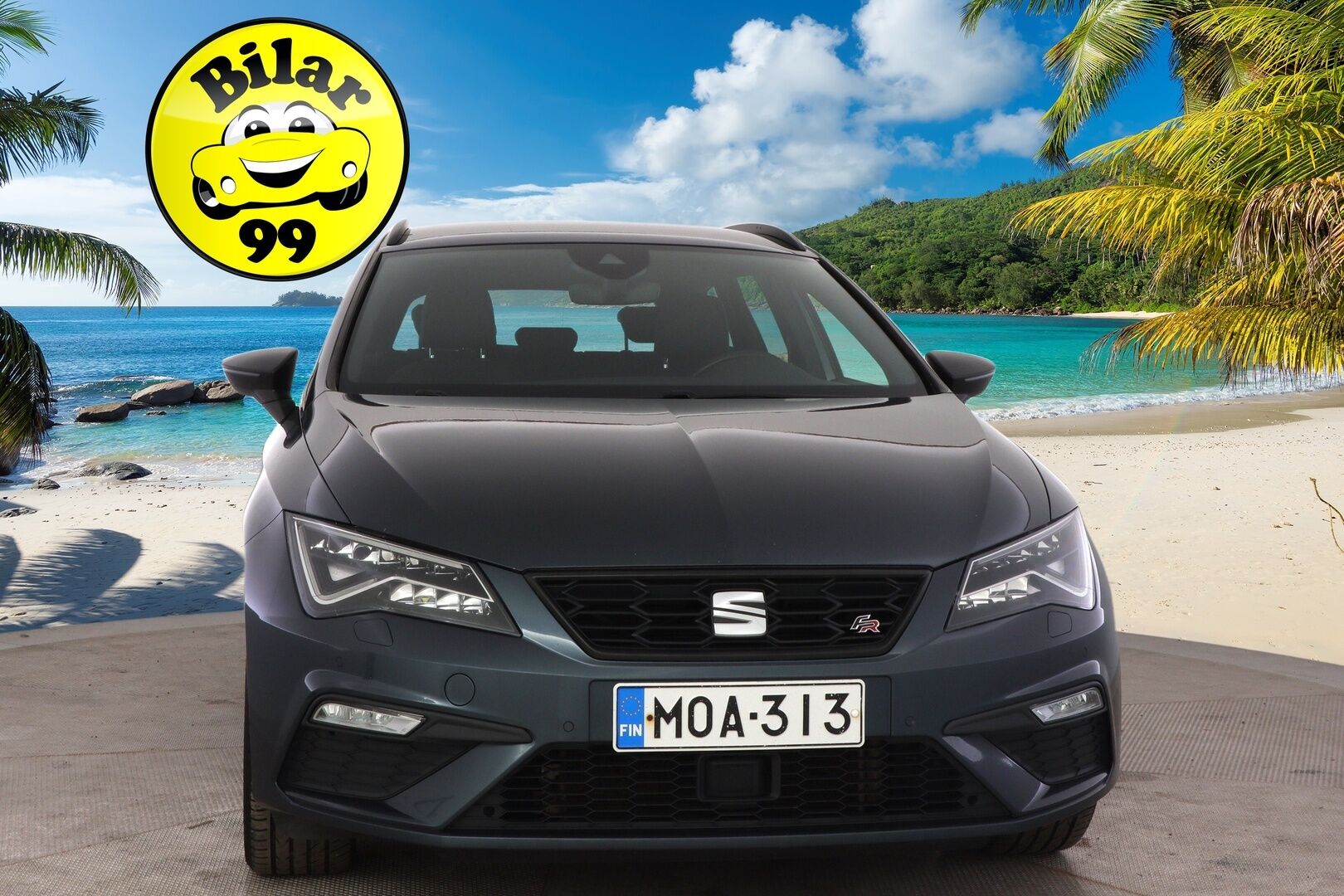 Seat Leon Sportourer ST 2020 1,5 TGI 131 FR Business Class DSG * Adapt vakkari / Tutkat / Full link / Navi * - *Taloudellinen / Viimeisin huolto 08.2025 / Sporttinen*