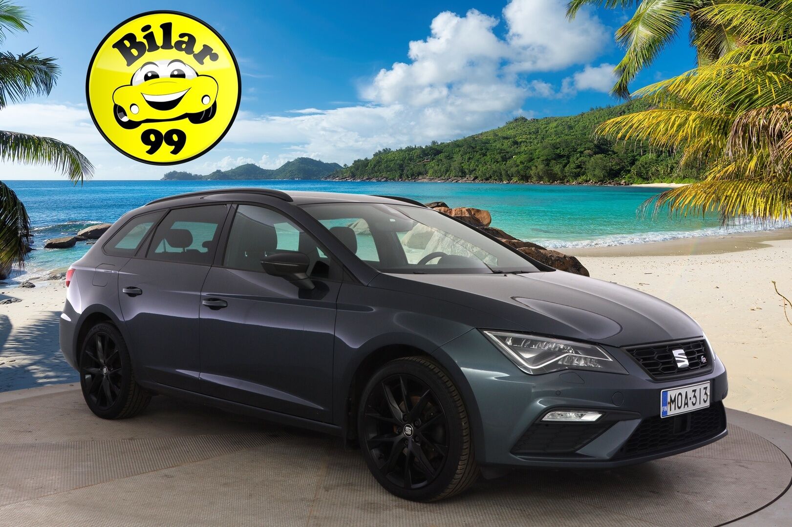 Seat Leon Sportourer ST 2020 1,5 TGI 131 FR Business Class DSG * Adapt vakkari / Tutkat / Full link / Navi * - *Taloudellinen / Viimeisin huolto 08.2025 / Sporttinen*