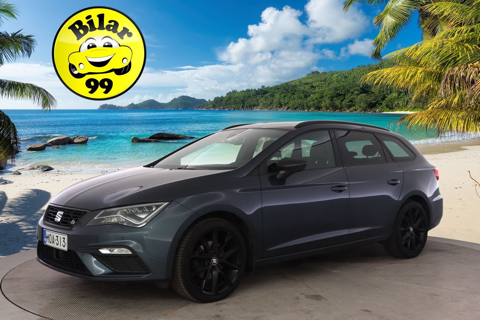 Seat Leon Sportourer ST 2020 1,5 TGI 131 FR Business Class DSG * Adapt vakkari / Tutkat / Full link / Navi * - *Taloudellinen / Viimeisin huolto 08.2025 / Sporttinen*