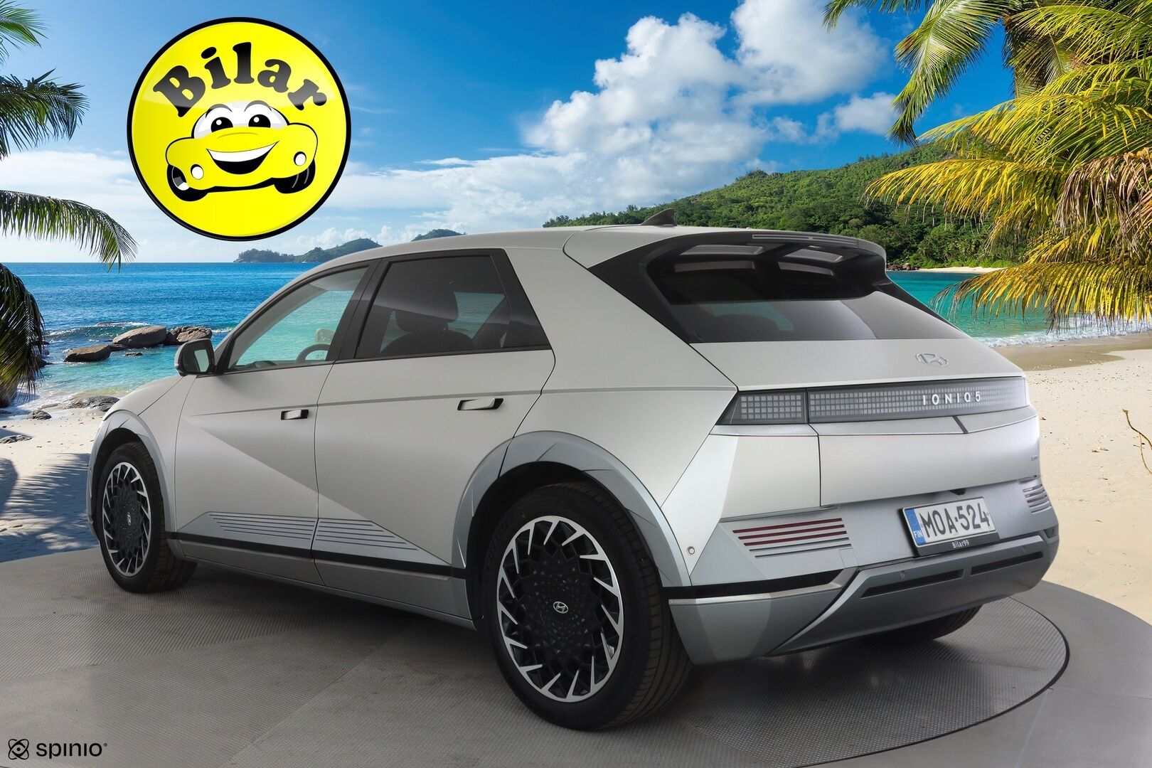 Hyundai IONIQ 5 2022 Project 45 AWD - | ACC | ILP | Koukku | Solar Roof | HUD | Ilm. relax nahat | Bose | 360° | Muistipenkki | HDA | V2L | Keyless | Ambient | Suomiauto | 2x renkaat | 