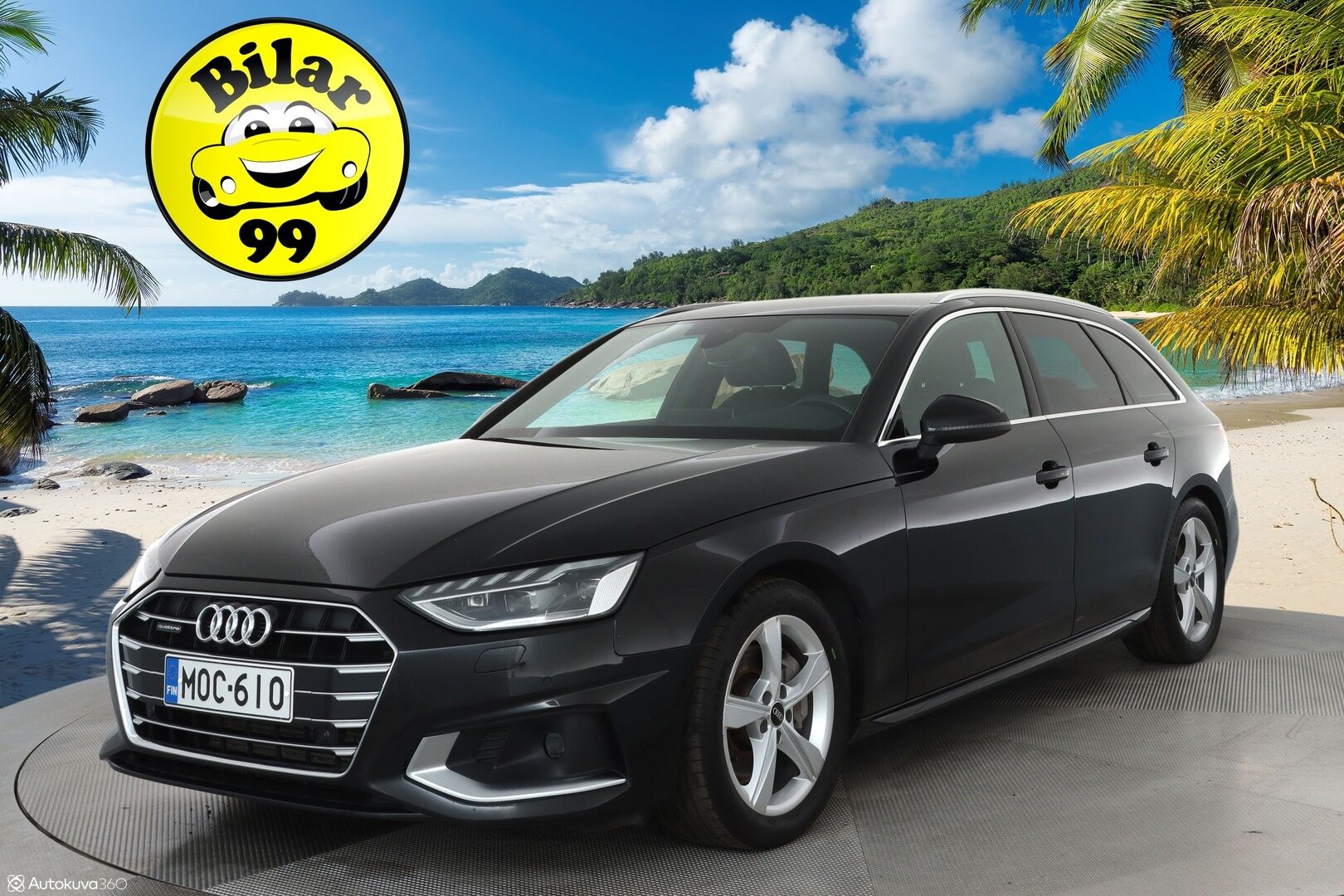 Audi A4 2022 Avant Business Advanced 40 TFSI 150 kW quattro S Line **Webasto / Adapt.vakkari / Matrix LED / Koukku / P.kamera** - S-Line sisäpaketti / 1-om. Suomi-auto / Merkkihuollettu / Tulossa Toimipisteeseen!