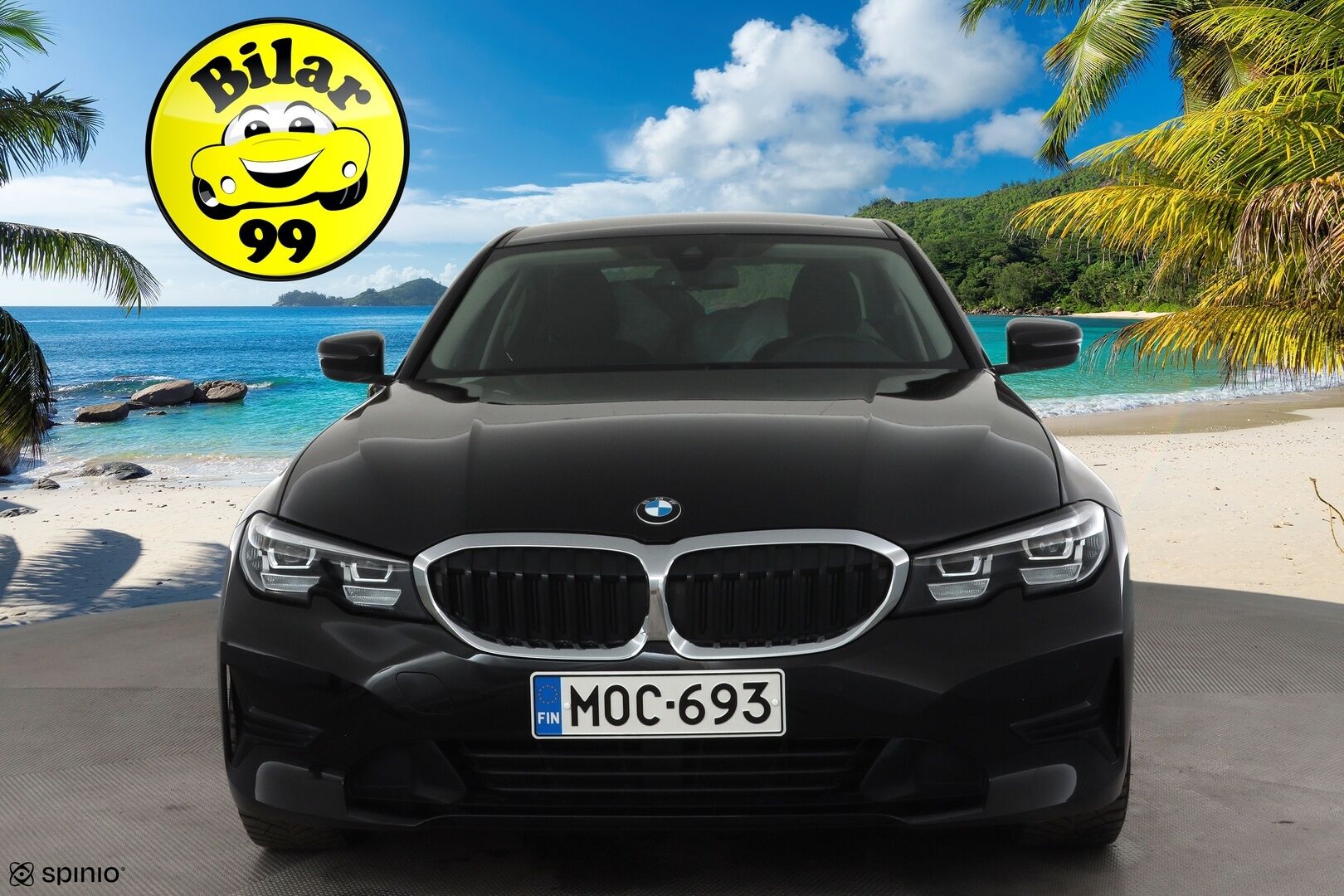 BMW 320 2022 G20 Sedan 320d A xDrive Business MHEV * Webasto / Koukku / LED / P.kamera / Navi / Kaistavahti / Digimittaristo * - Suomi-auto / Kahdet hyvä kuntoiset renkaat! 