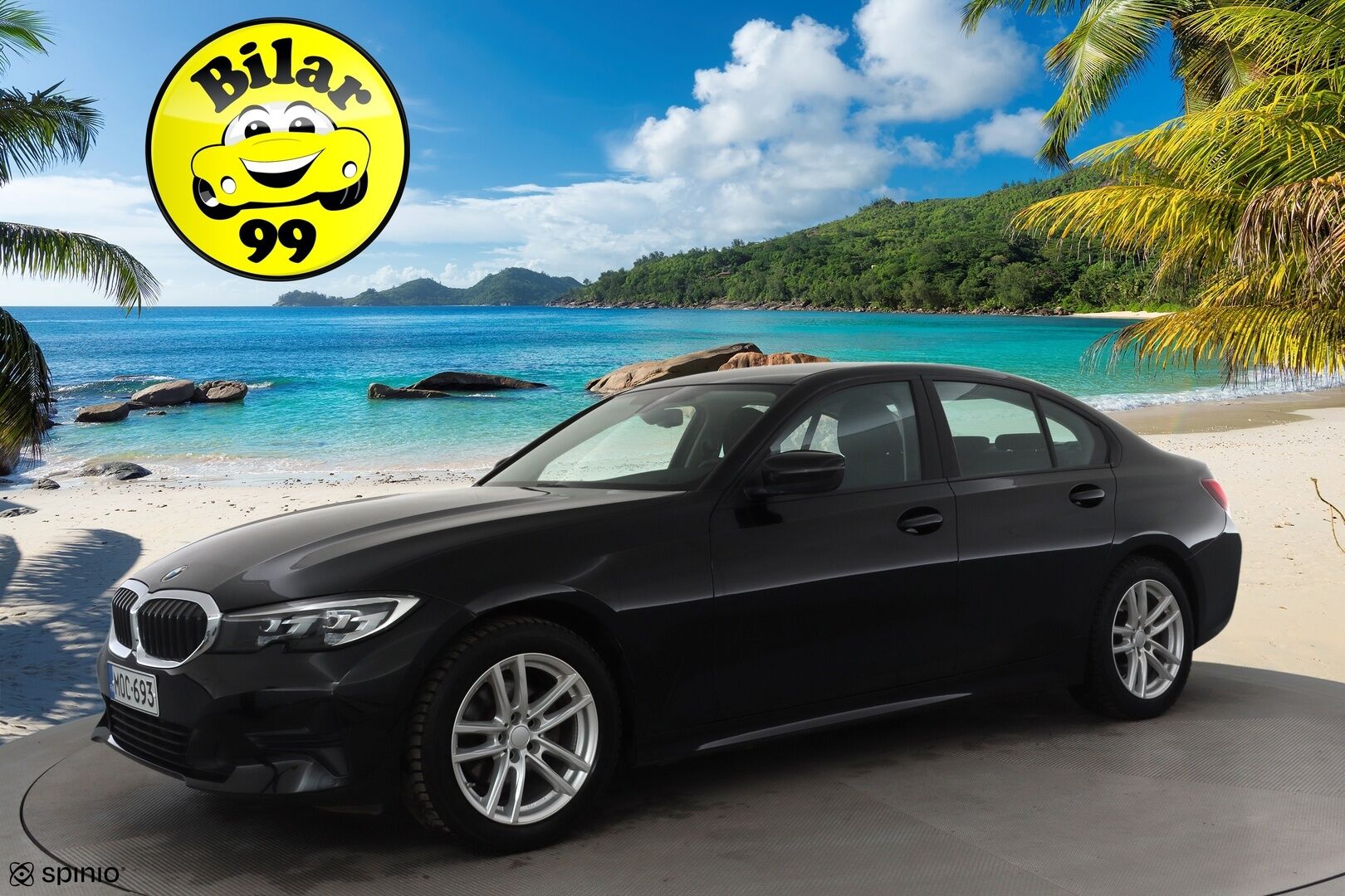 BMW 320 2022 G20 Sedan 320d A xDrive Business MHEV * Webasto / Koukku / LED / P.kamera / Navi / Kaistavahti / Digimittaristo * - HULLU BLACKWEEK 2,49% KORKOTARJOUS - Suomi-auto / Kahdet renkaat