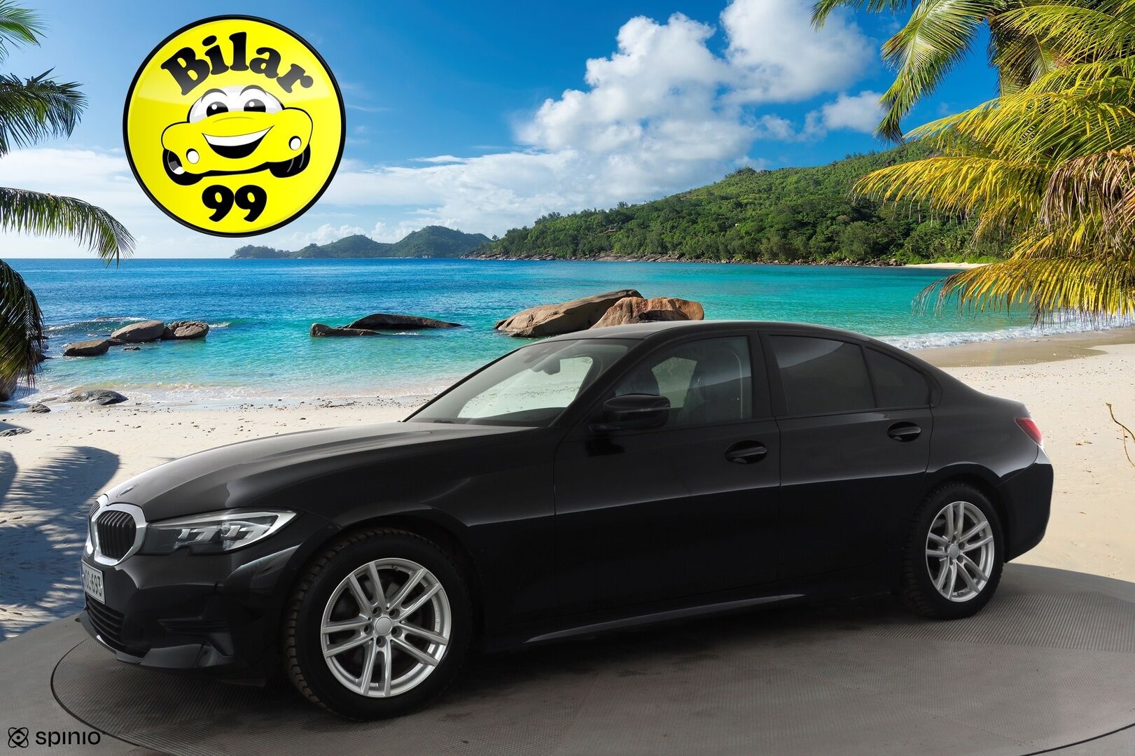 BMW 320 2022 G20 Sedan 320d A xDrive Business MHEV * Webasto / Koukku / LED / P.kamera / Navi / Kaistavahti / Digimittaristo * - Suomi-auto / Kahdet hyvä kuntoiset renkaat! 