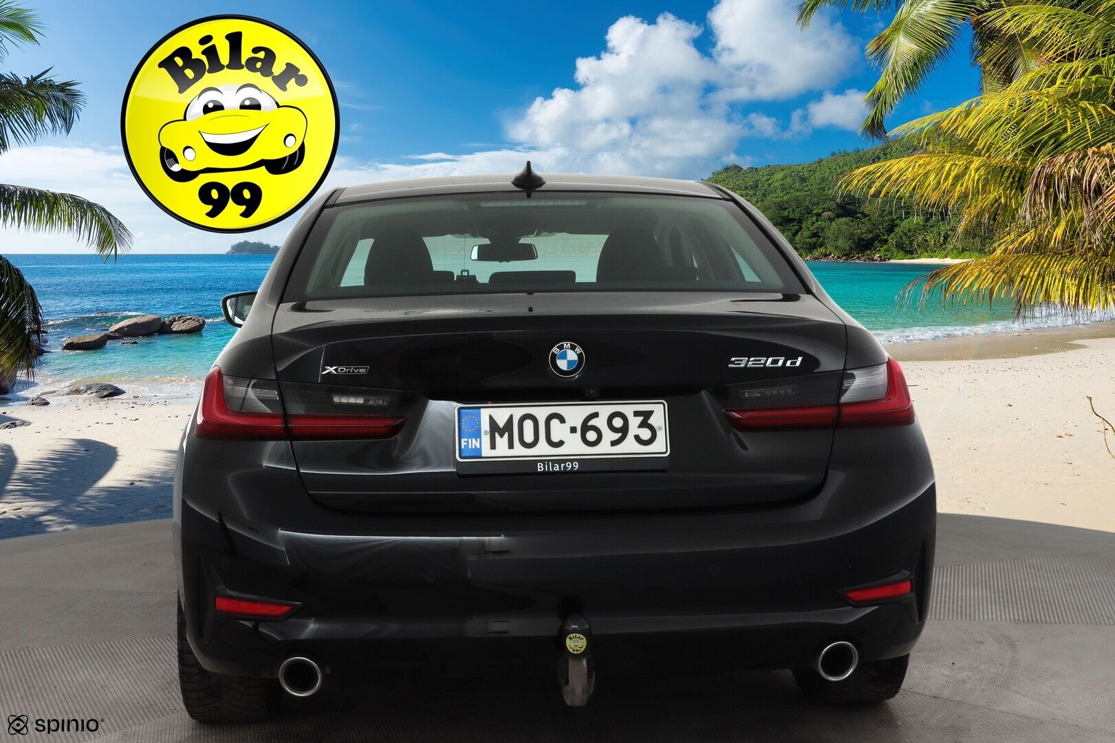 BMW 320 2022 G20 Sedan 320d A xDrive Business MHEV * Webasto / Koukku / LED / P.kamera / Navi / Kaistavahti / Digimittaristo * - HULLU BLACKWEEK 2,49% KORKOTARJOUS - Suomi-auto / Kahdet renkaat