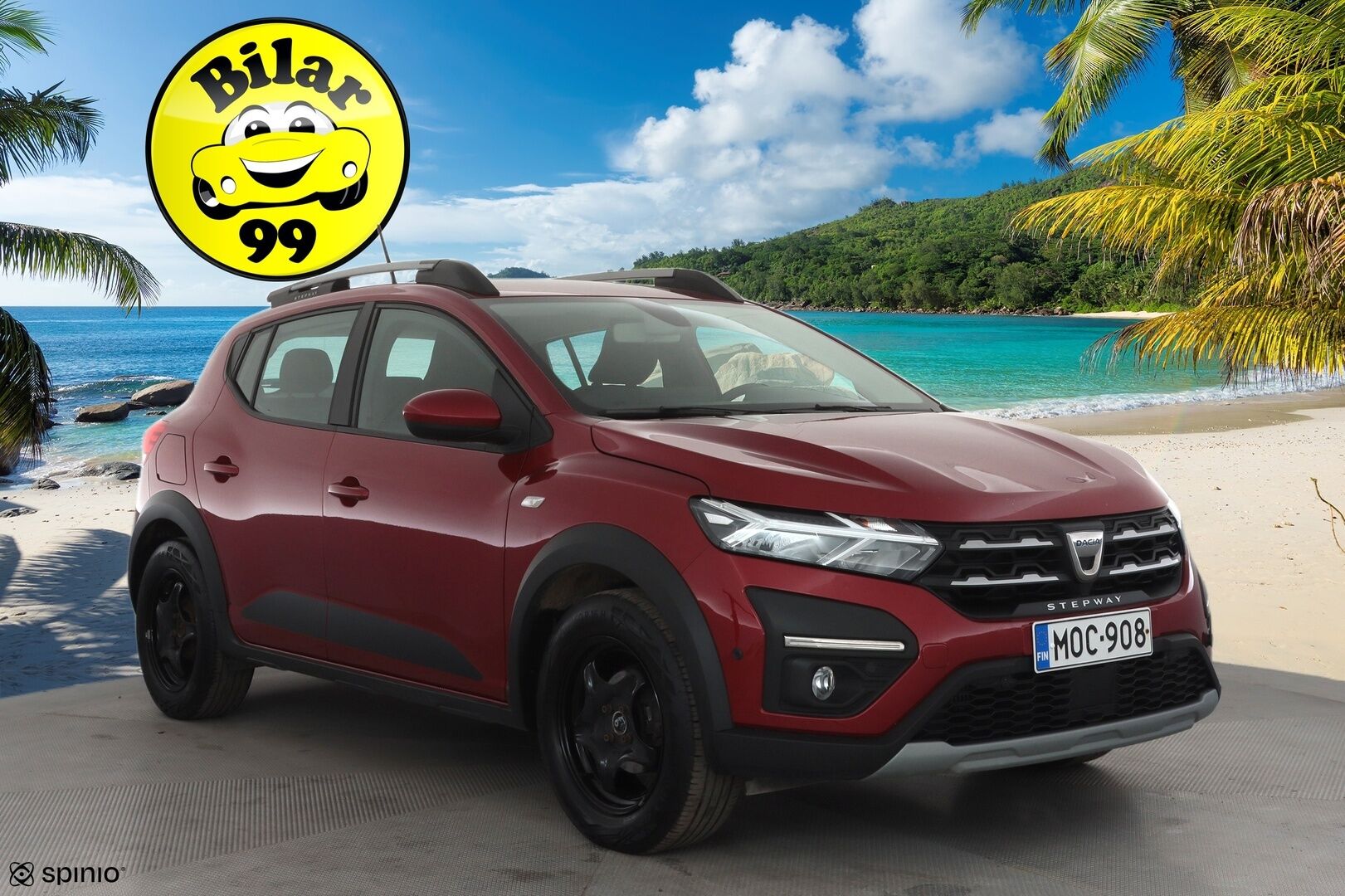 Dacia Sandero 2022 Stepway TCe 90 aut Comfort * Sisätilanlämmitin / Navi / Vakkari / P.Kamera / LED / Apple&Android / Katveavustin * - 1-om Suomi-auto / Kahdet renkaat - HULLUT AVAJAISHULINAT KORKOTARJOUS 3,29 %