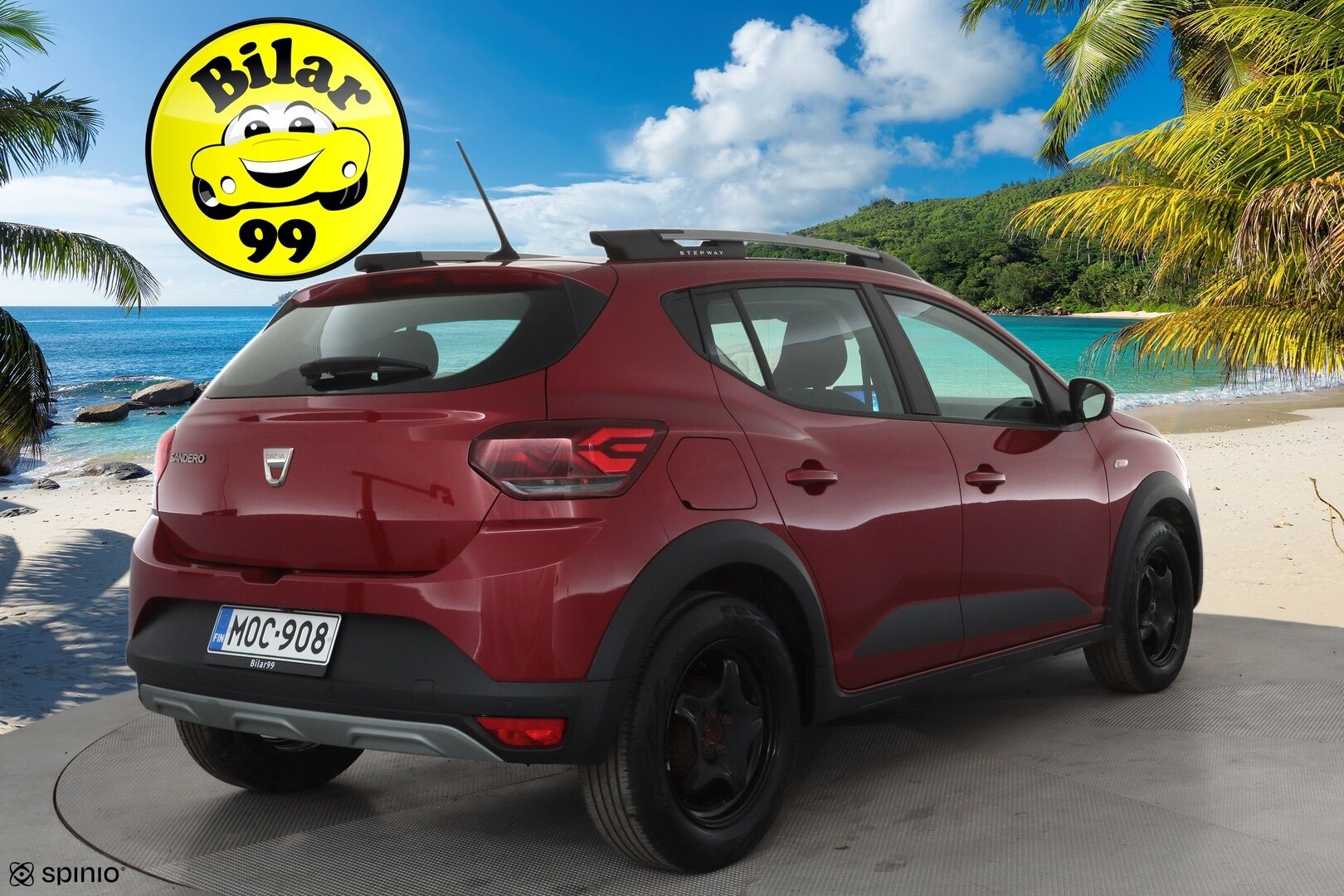 Dacia Sandero 2022 Stepway TCe 90 aut Comfort * Sisätilanlämmitin / Navi / Vakkari / P.Kamera / LED / Apple&Android / Katveavustin * - 1-om Suomi-auto / Kahdet renkaat - HULLUT AVAJAISHULINAT KORKOTARJOUS 3,29 %