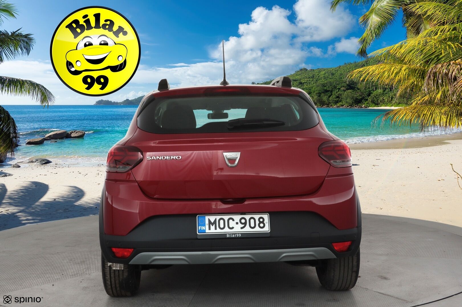 Dacia Sandero 2022 Stepway TCe 90 aut Comfort * Sisätilanlämmitin / Navi / Vakkari / P.Kamera / LED / Apple&Android / Katveavustin * - 1-om Suomi-auto / Kahdet renkaat - HULLUT AVAJAISHULINAT KORKOTARJOUS 3,29 %