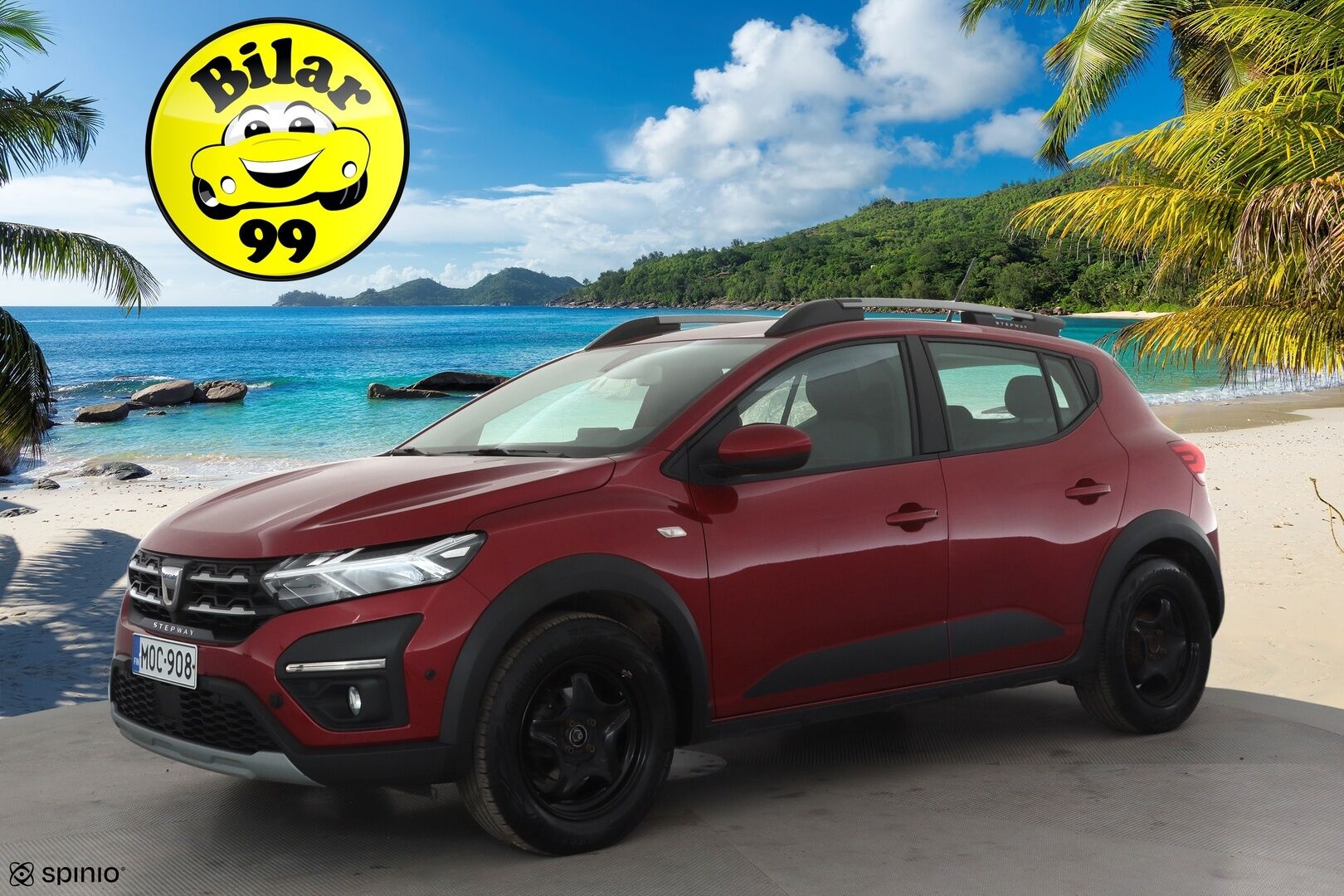 Dacia Sandero 2022 Stepway TCe 90 aut Comfort * Sisätilanlämmitin / Navi / Vakkari / P.Kamera / LED / Apple&Android / Katveavustin * - 1-om Suomi-auto / Kahdet renkaat - HULLUT AVAJAISHULINAT KORKOTARJOUS 3,29 %