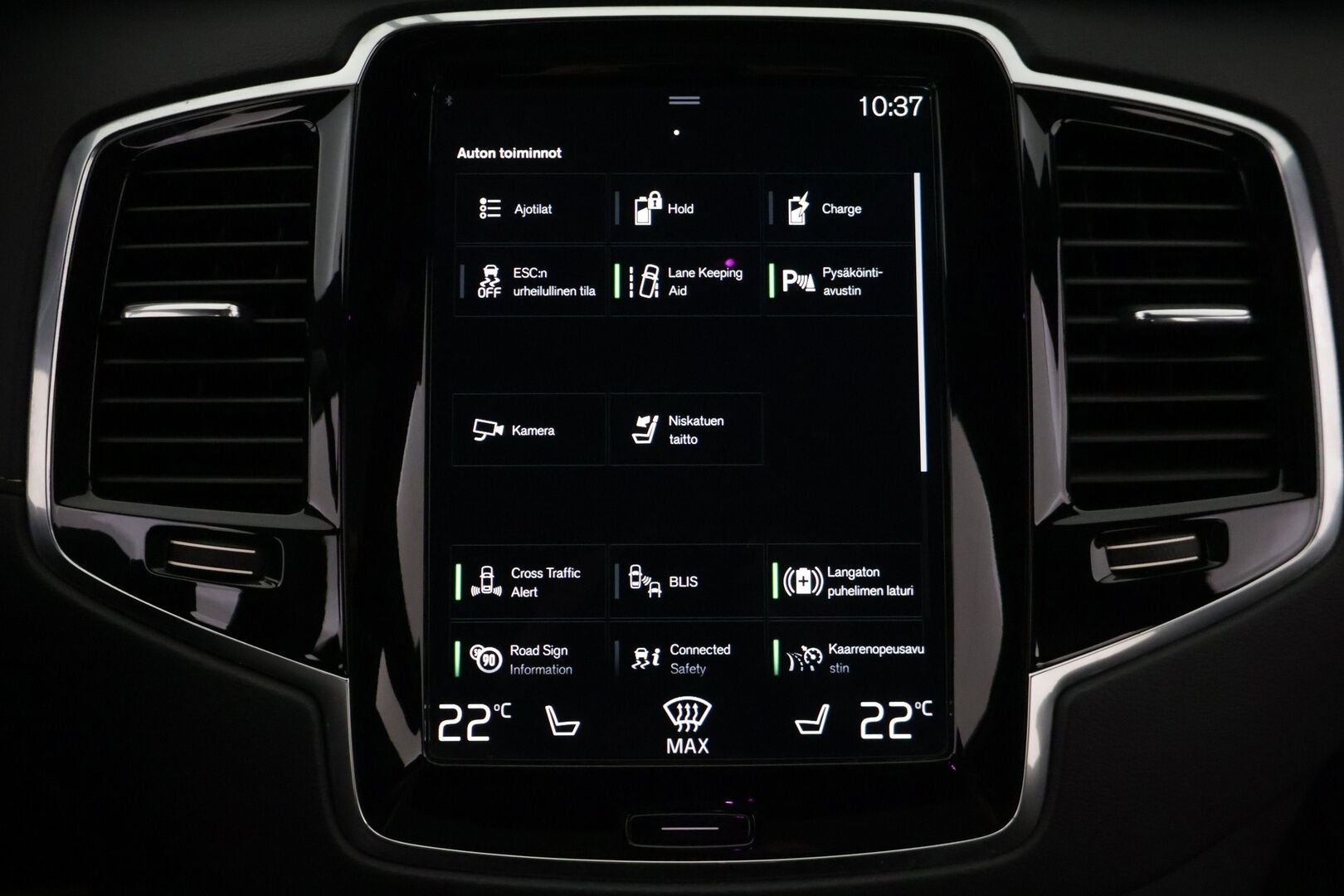 Volvo XC90 2022 T8 AWD Long Range High Performance R-Design aut *Bowers&Wilkins / 360° kamerat / Panorama / Ilma-alusta / Full-LED / Tehdaskoukku / Webasto* - 1-omisteinen Suomi-auto / Huippuvarusteet / Merkkiliikkeen huoltohistoria / Näyttävä