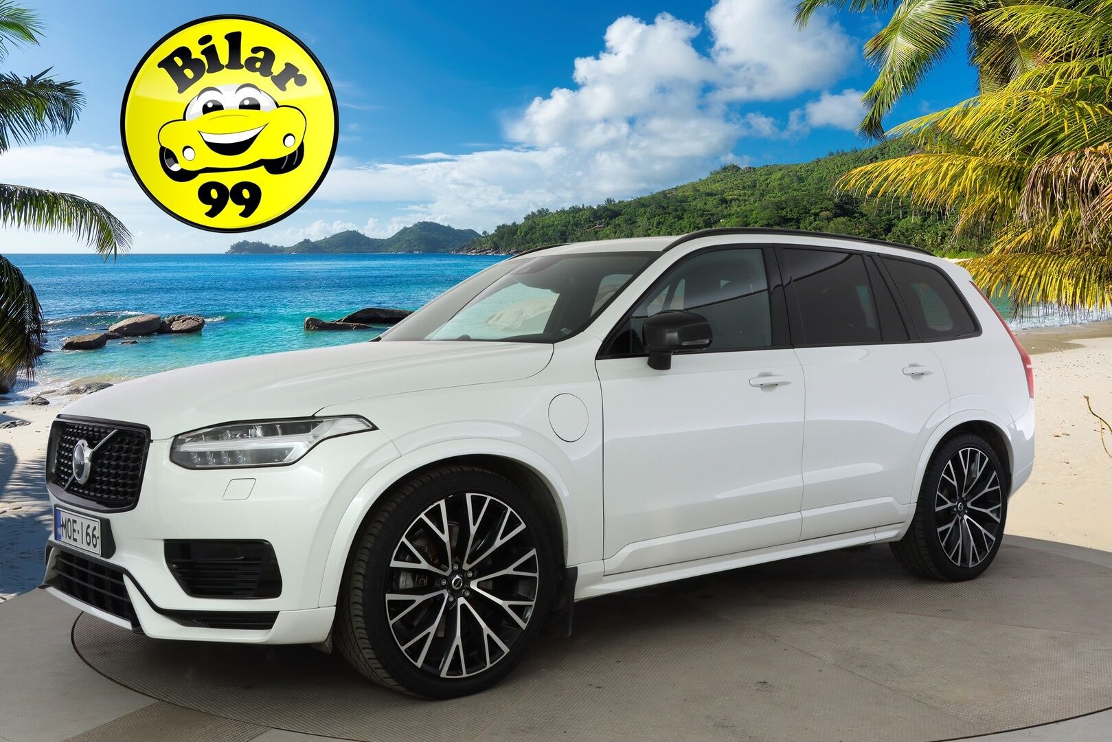 Volvo XC90 2022 T8 AWD Long Range High Performance R-Design aut *Bowers&Wilkins / 360° kamerat / Panorama / Ilma-alusta / Full-LED / Tehdaskoukku / Webasto* - 1-omisteinen Suomi-auto / Huippuvarusteet / Merkkiliikkeen huoltohistoria / Näyttävä