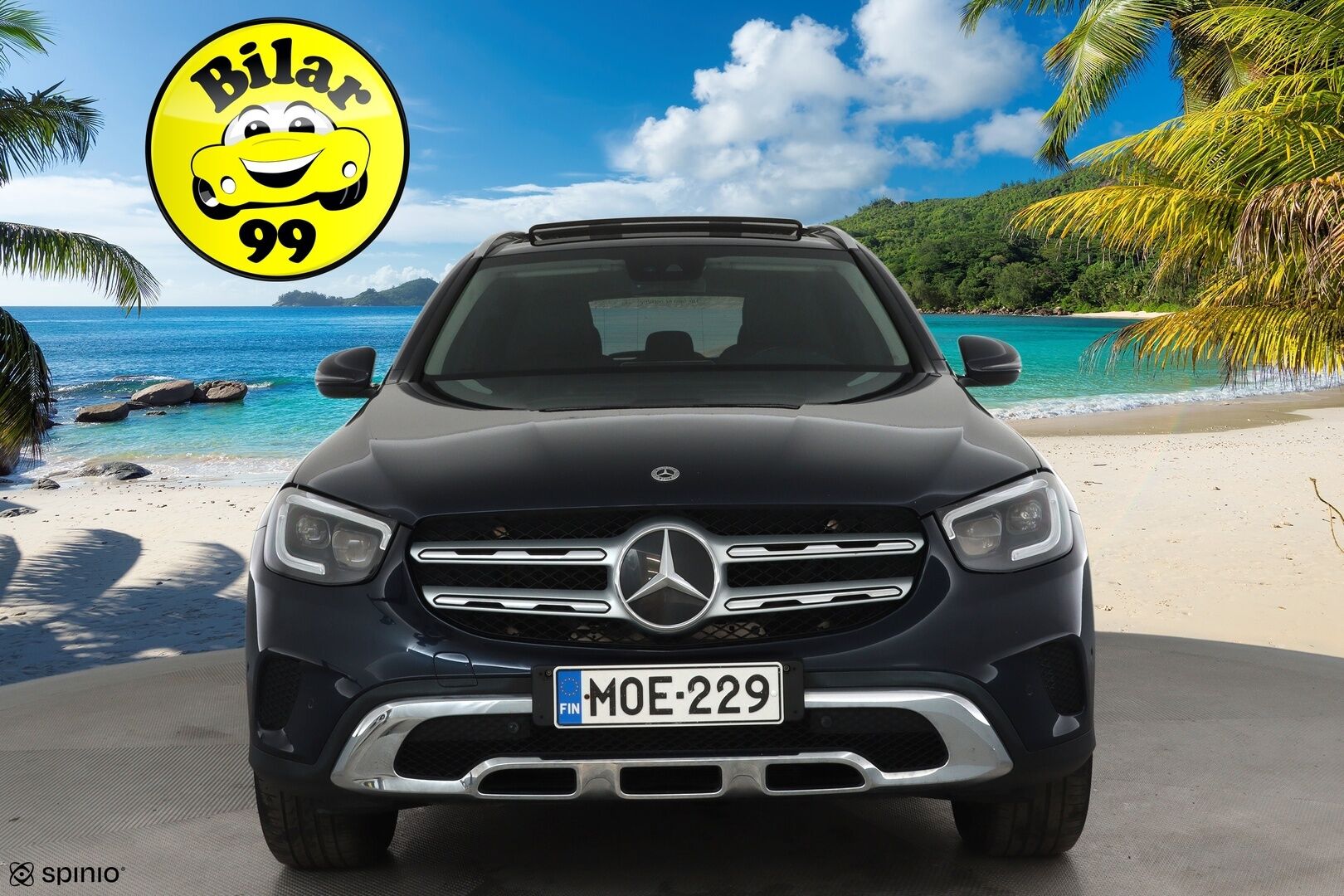 Mercedes-Benz GLC 2022 300 de 4MATIC A Business **Panorama / Distronic / Multibeam / P.kamera / Navi / Sporttipenkit / Koukku** - 3,99 % KORKOTARJOUS TÄHÄN AUTOON - 1-om Suomi-auto / Kahdet Renkaat