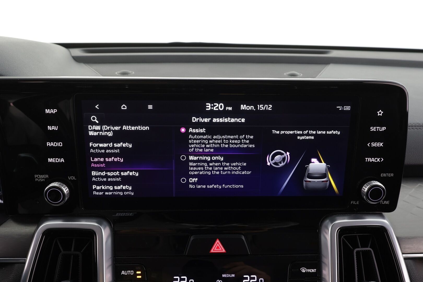 Kia Sorento 2022 1,6 T-GDI Hybrid AWD Business Premium AT 7-P * ACC / 360° / Bose / Sähköpenkit / Koukku / Navi / LED * - *Suomi-Auto / Lohkolämmitin / Digimittaristo / Kahdet renkaat / Merkkihuollettu*