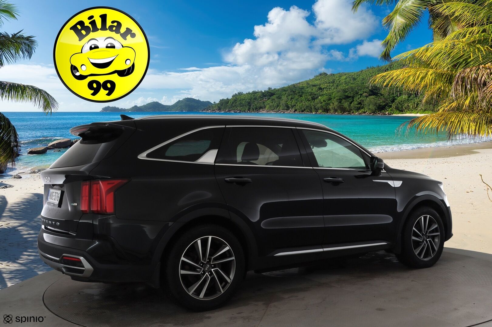 Kia Sorento 2022 1,6 T-GDI Hybrid AWD Business Premium AT 7-P * ACC / 360° / Bose / Sähköpenkit / Koukku / Navi / LED * - *Suomi-Auto / Lohkolämmitin / Digimittaristo / Kahdet renkaat / Merkkihuollettu*