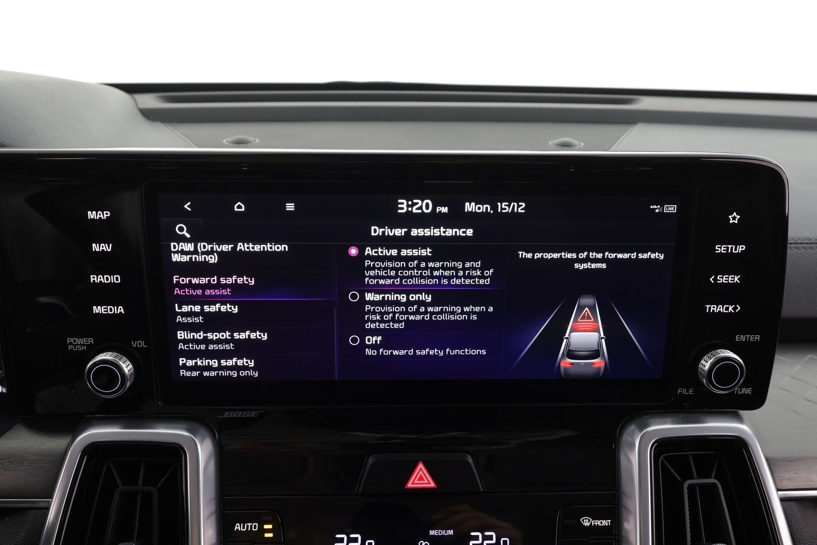 Kia Sorento 2022 1,6 T-GDI Hybrid AWD Business Premium AT 7-P * ACC / 360° / Bose / Sähköpenkit / Koukku / Navi / LED * - *Suomi-Auto / Lohkolämmitin / Digimittaristo / Kahdet renkaat / Merkkihuollettu*