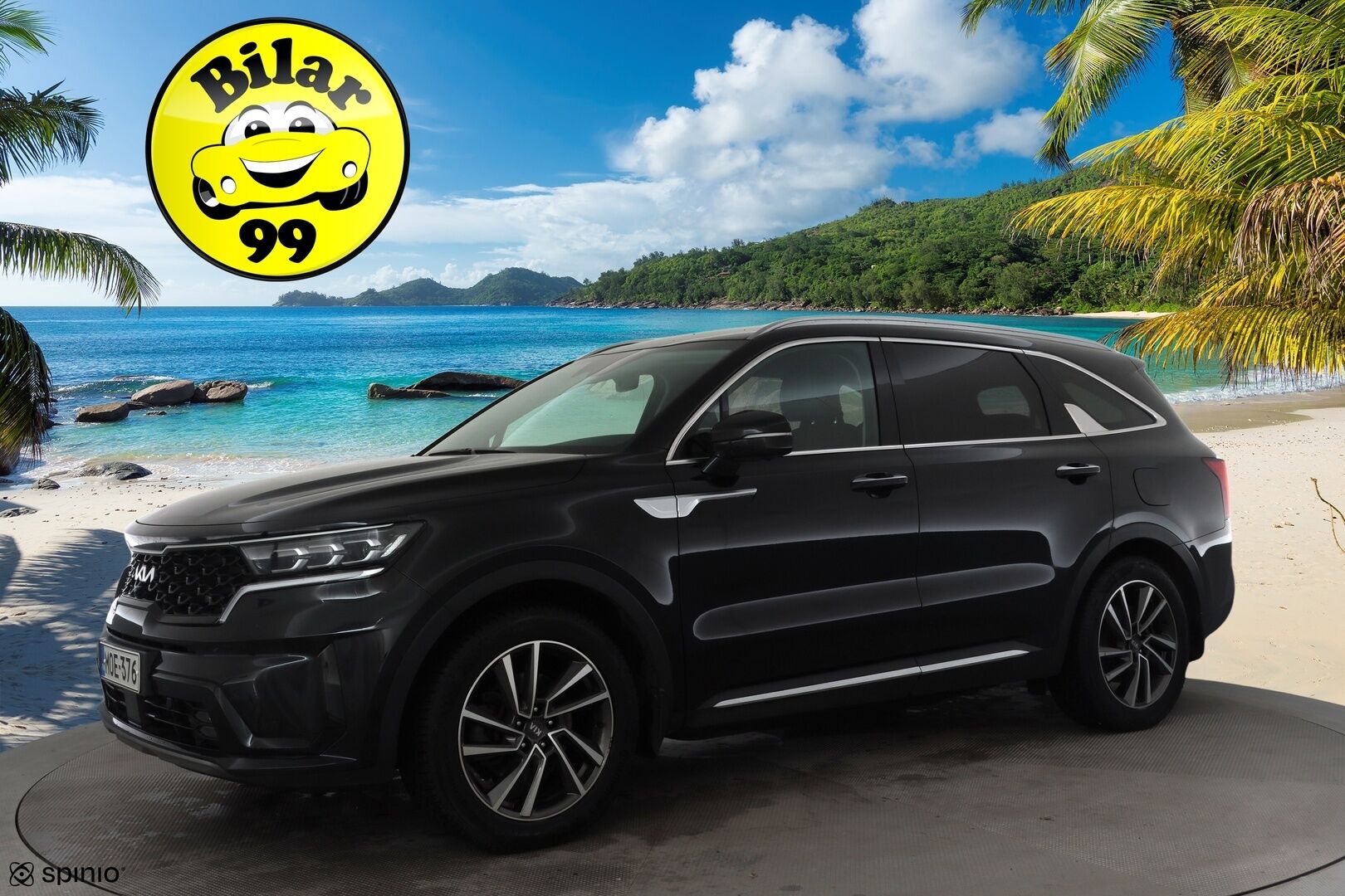 Kia Sorento 2022 1,6 T-GDI Hybrid AWD Business Premium AT 7-P * ACC / 360° / Bose / Sähköpenkit / Koukku / Navi / LED * - *Suomi-Auto / Lohkolämmitin / Digimittaristo / Kahdet renkaat / Merkkihuollettu*