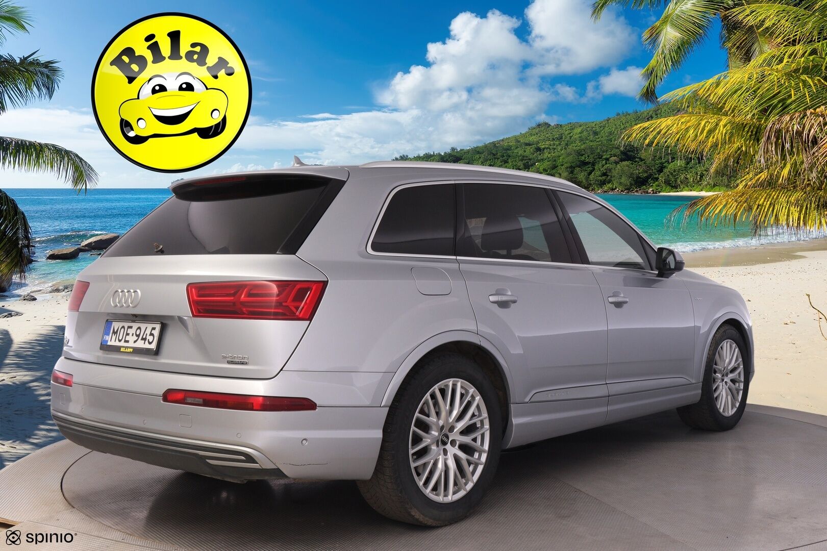 Audi Q7 2017 Business 3,0 V6 TDI e-tron quattro tiptronic S-Line - 2x S-line | Webasto | ACC | B&O 3D | HUD | Ilma-alusta | Panorama | Matrix | Timanttinahat