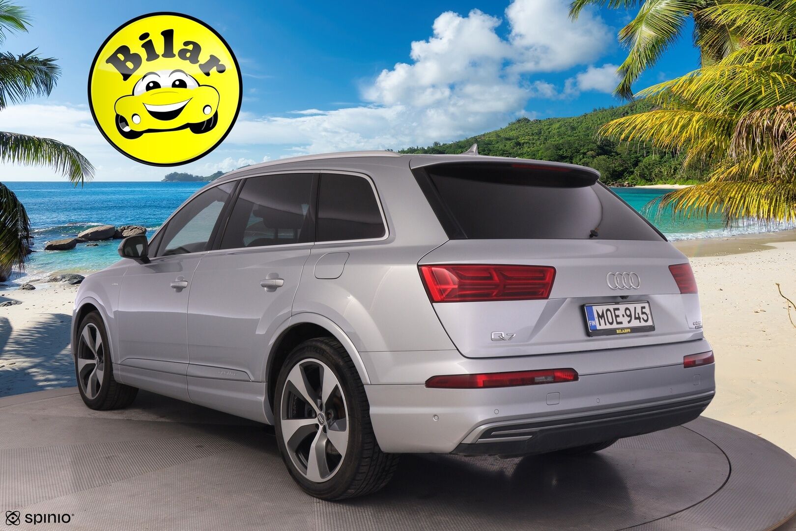 Audi Q7 2017 Business 3,0 V6 TDI e-tron quattro tiptronic S-Line - 2x S-line | Webasto | ACC | B&O 3D | HUD | Ilma-alusta | Panorama | Matrix | Timanttinahat
