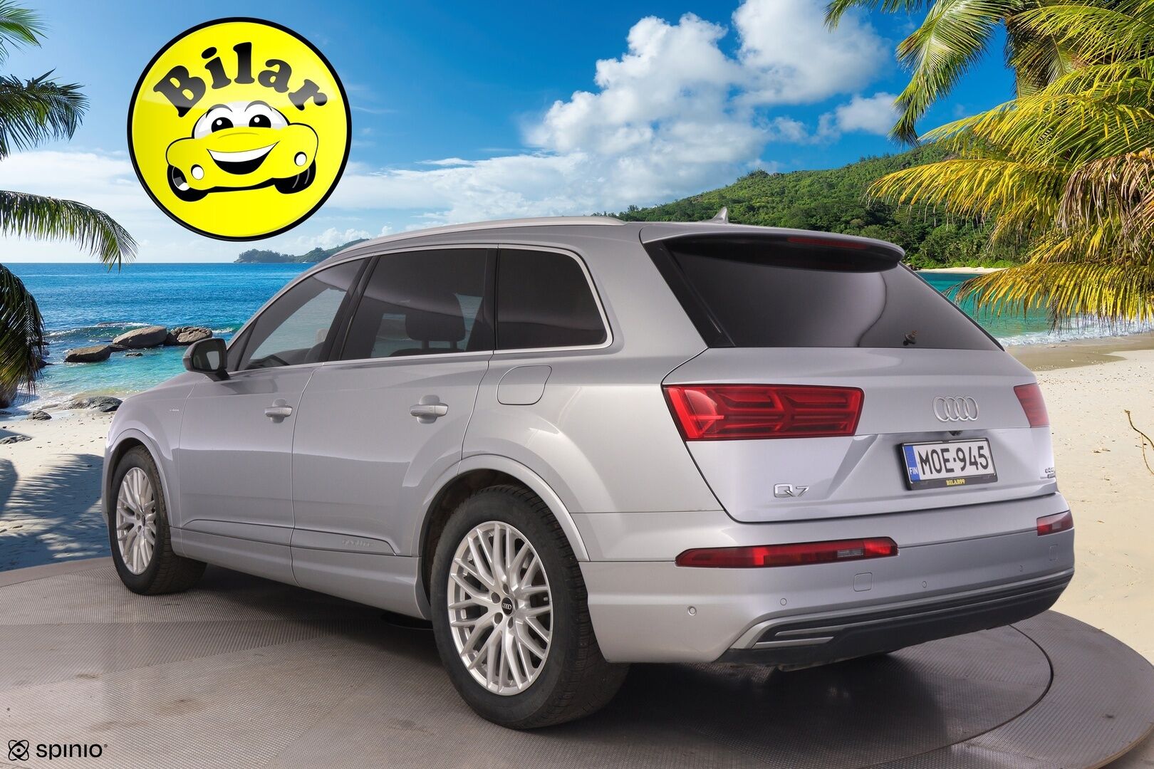 Audi Q7 2017 Business 3,0 V6 TDI e-tron quattro tiptronic S-Line - 2x S-line | Webasto | ACC | B&O 3D | HUD | Ilma-alusta | Panorama | Matrix | Timanttinahat