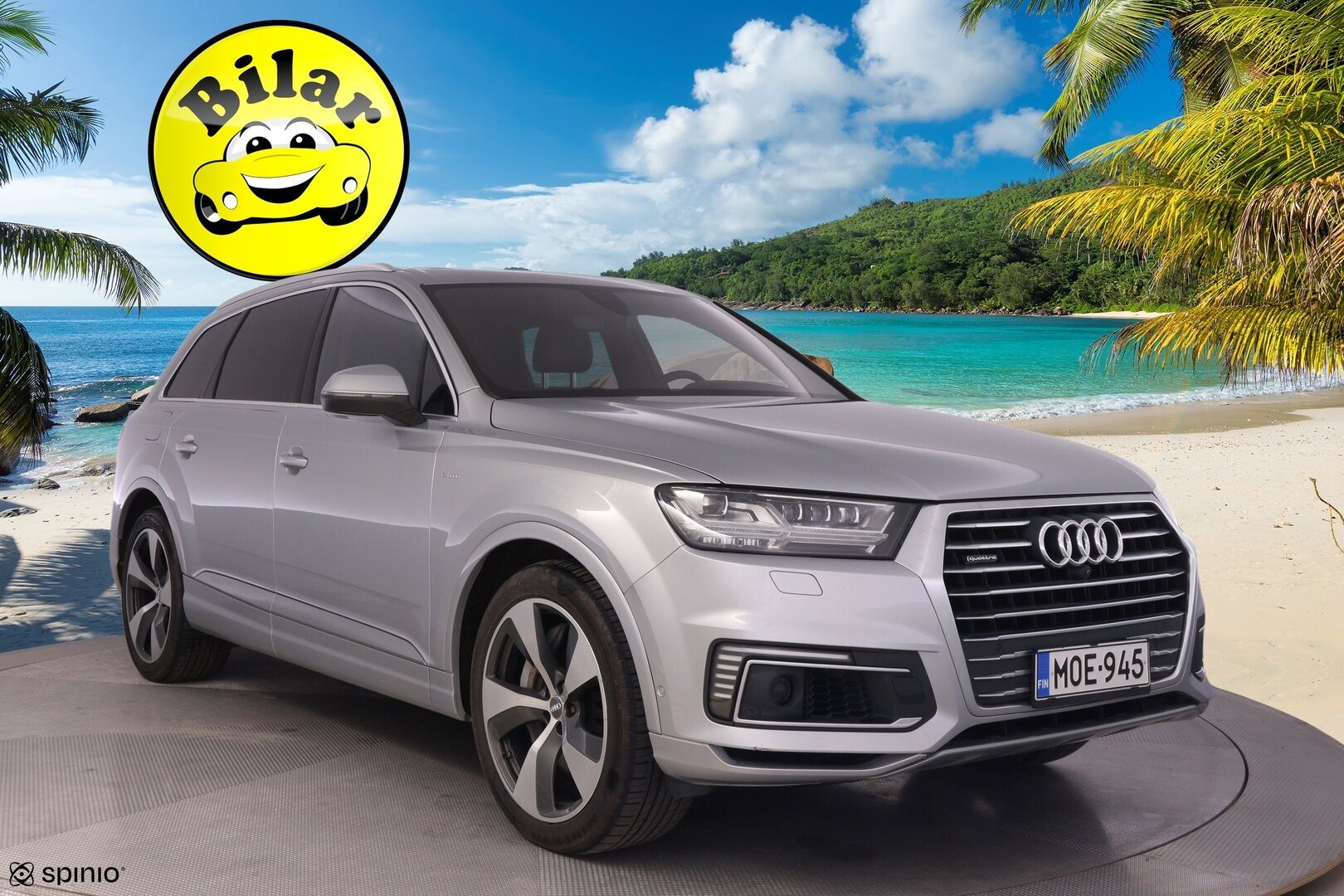 Audi Q7 2017 Business 3,0 V6 TDI e-tron quattro tiptronic S-Line - 2x S-line | Webasto | ACC | B&O 3D | HUD | Ilma-alusta | Panorama | Matrix | Timanttinahat