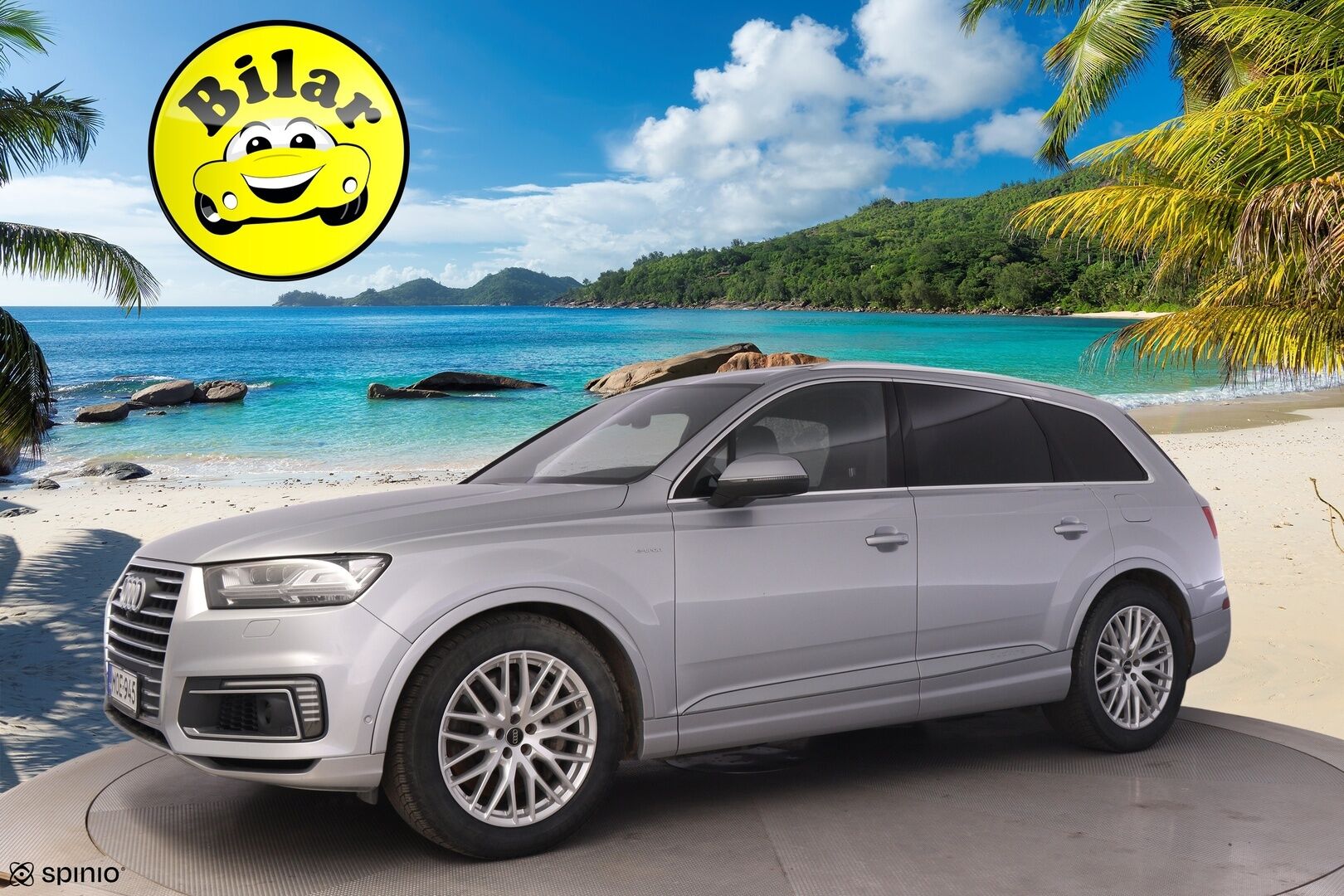 Audi Q7 2017 Business 3,0 V6 TDI e-tron quattro tiptronic S-Line - 2x S-line | Webasto | ACC | B&O 3D | HUD | Ilma-alusta | Panorama | Matrix | Timanttinahat
