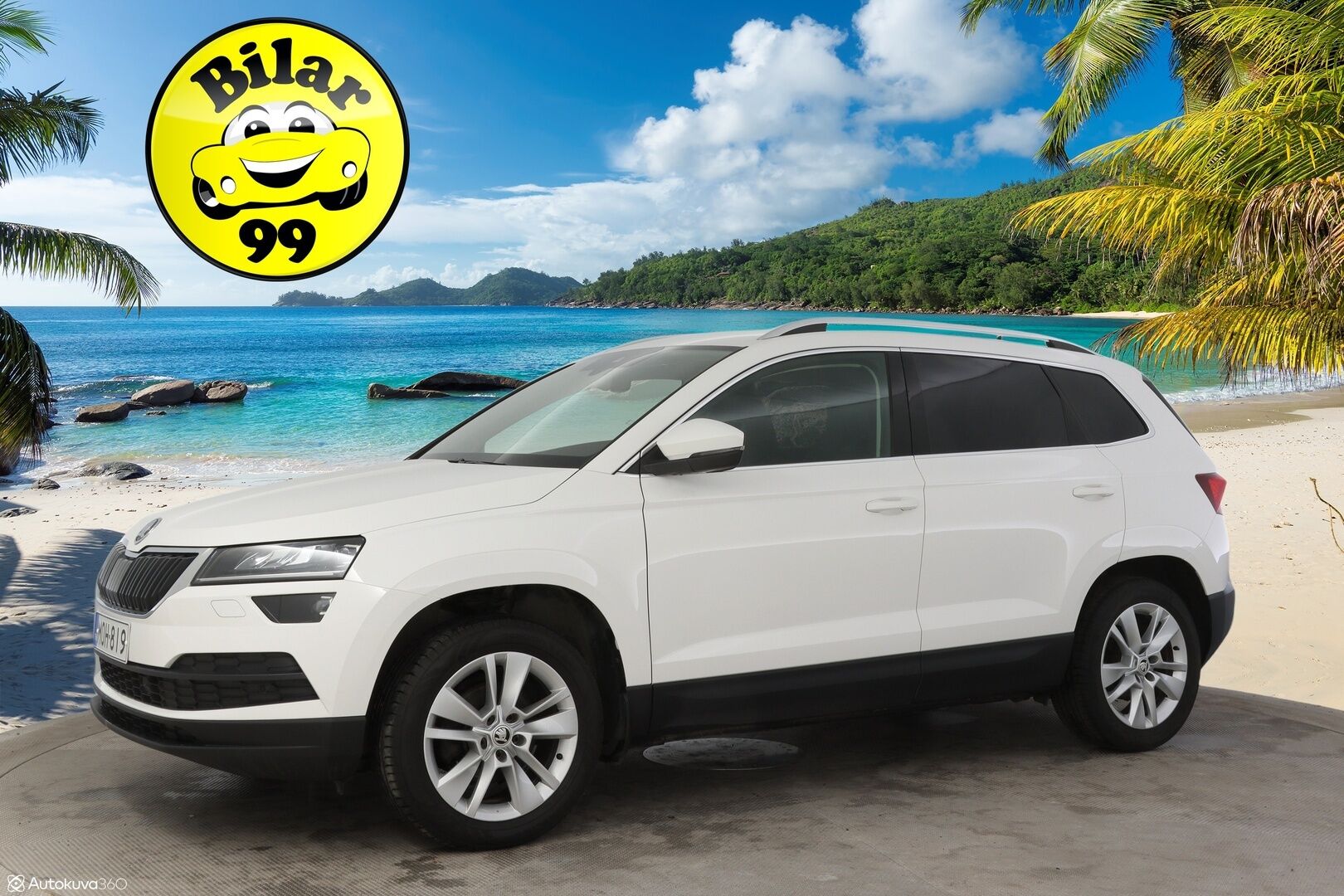 Skoda Karoq 2022 1.5 TSI Style BusinessLine DSG Autom. 1-om. Suomi-auto / Webasto / Adapt. Vakkari / Kaistavahti / P-kamera / LED-valot / Navi / KeylessGo / 2x renkaat - 1-om. Suomi-auto uudemmalla paremmalla tekniikalla 