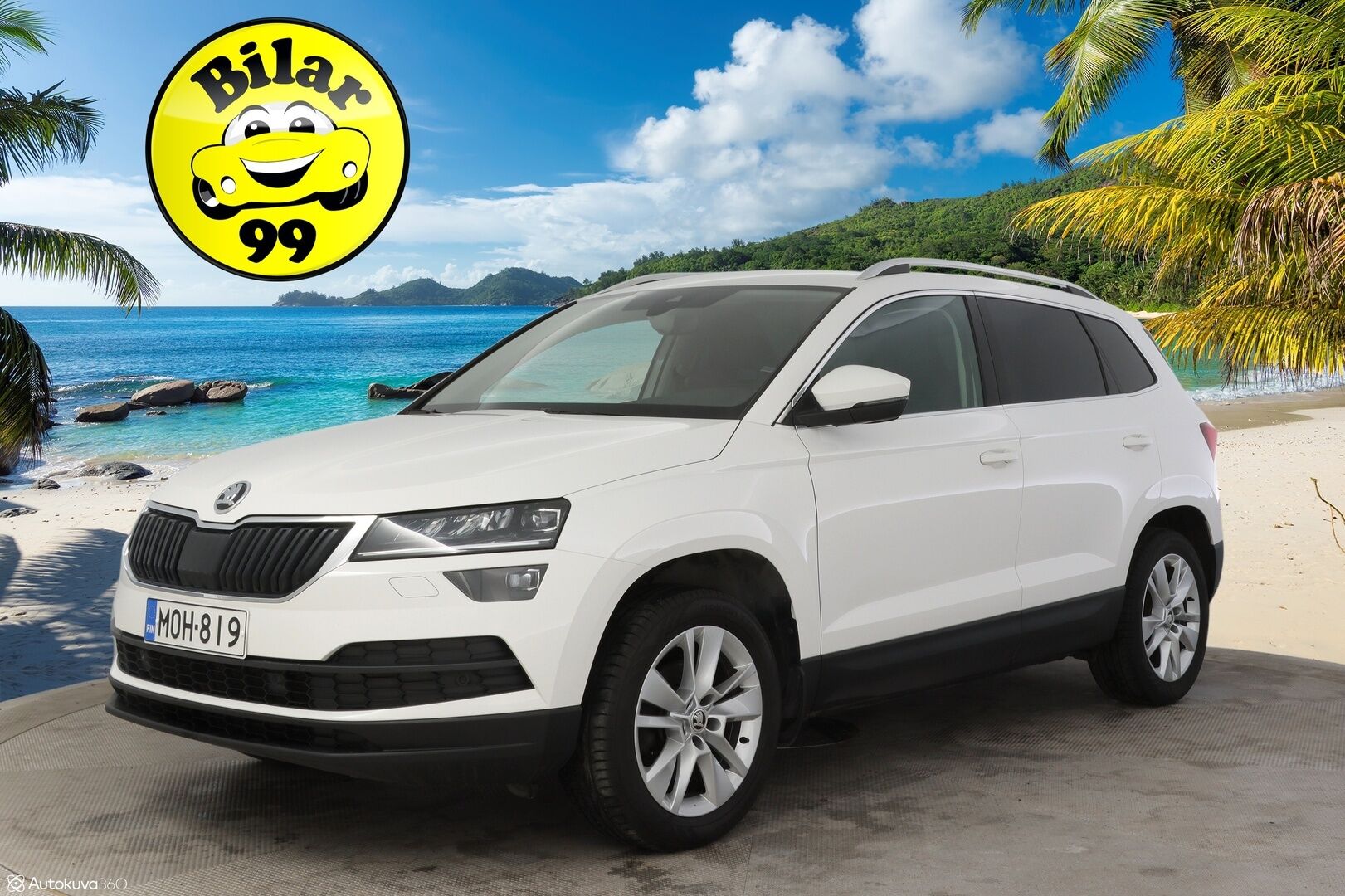 Skoda Karoq 2022 1.5 TSI Style BusinessLine DSG Autom. 1-om. Suomi-auto / Webasto / Adapt. Vakkari / Kaistavahti / P-kamera / LED-valot / Navi / KeylessGo / 2x renkaat - 1-om. Suomi-auto uudemmalla paremmalla tekniikalla 